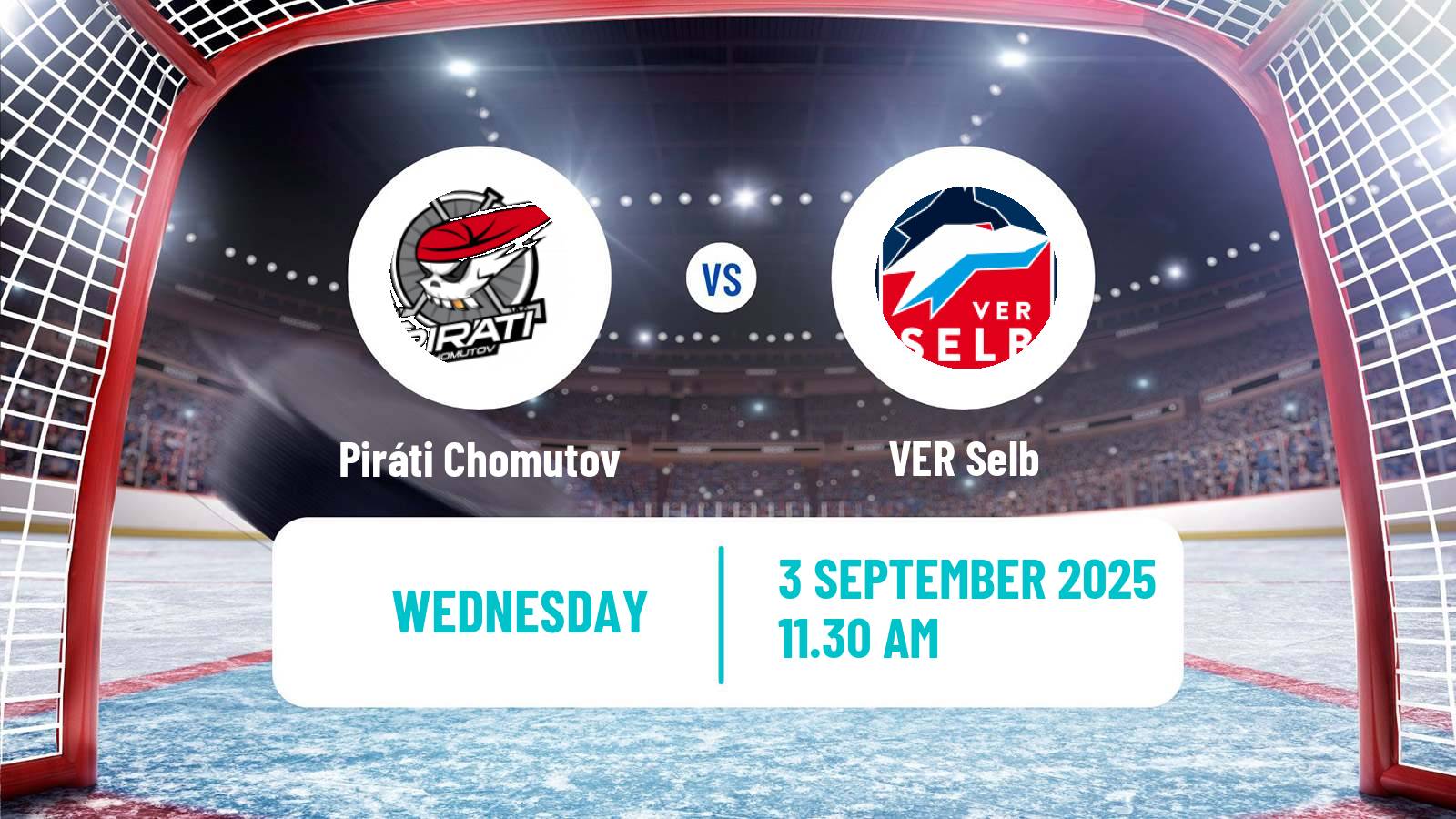 Hockey Club Friendly Ice Hockey Piráti Chomutov - VER Selb