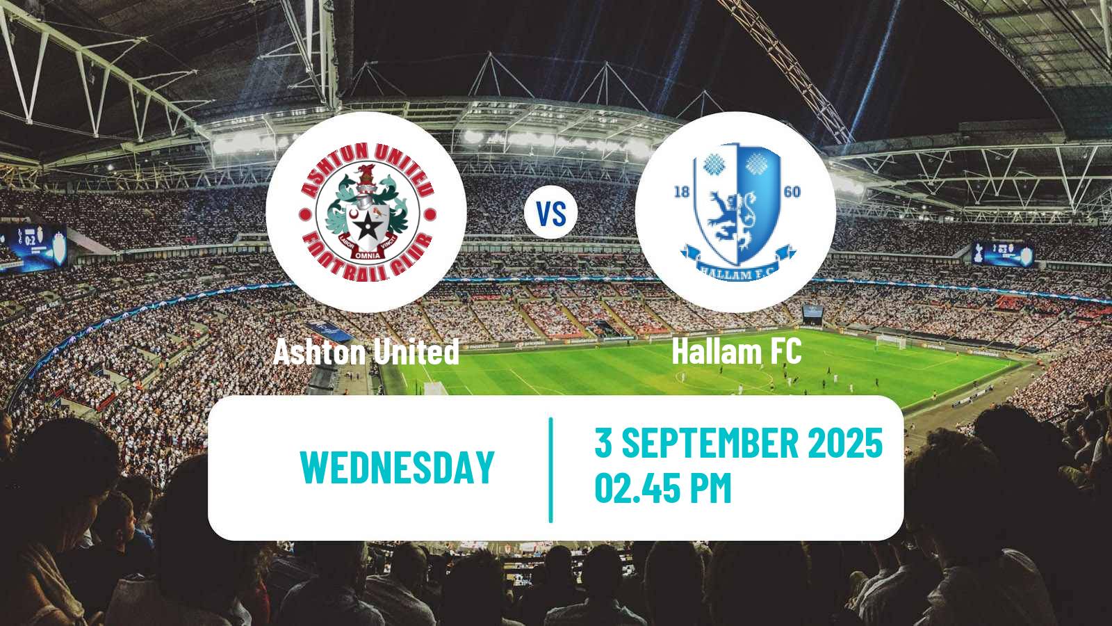 Soccer English FA Cup Ashton United - Hallam
