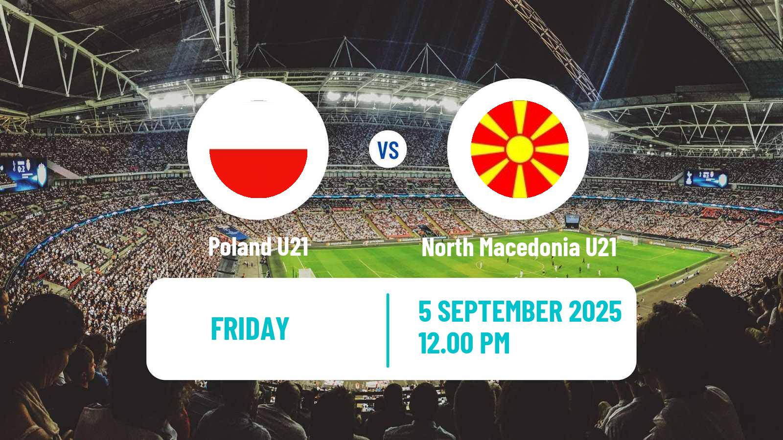 Soccer UEFA Euro U21 Poland U21 - North Macedonia U21