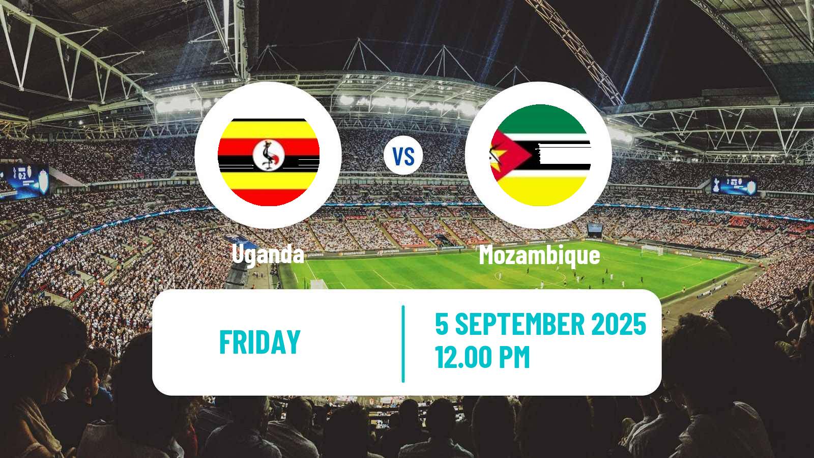 Soccer FIFA World Cup Uganda - Mozambique
