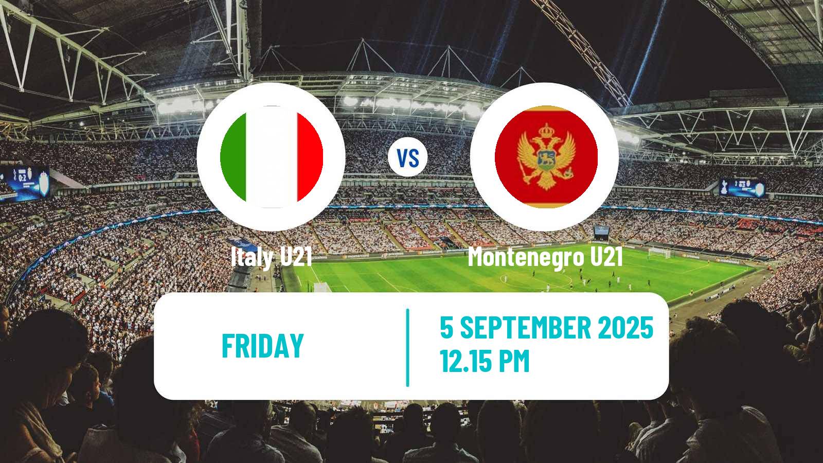 Soccer UEFA Euro U21 Italy U21 - Montenegro U21