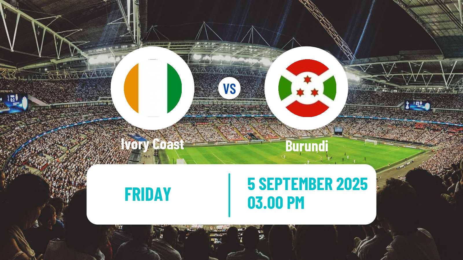 Soccer FIFA World Cup Ivory Coast - Burundi