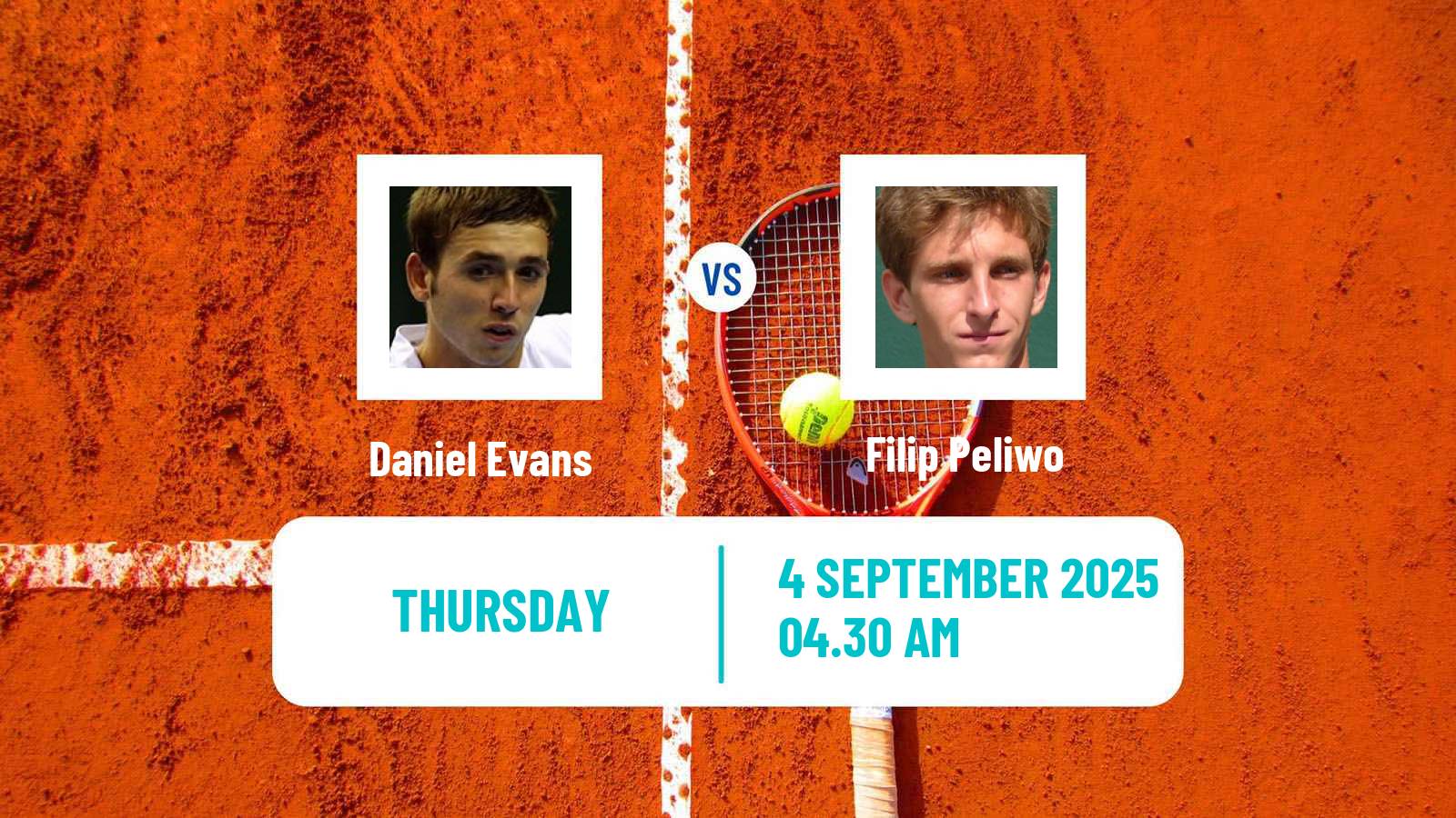 Tennis Shanghai Challenger Men Daniel Evans - Filip Peliwo