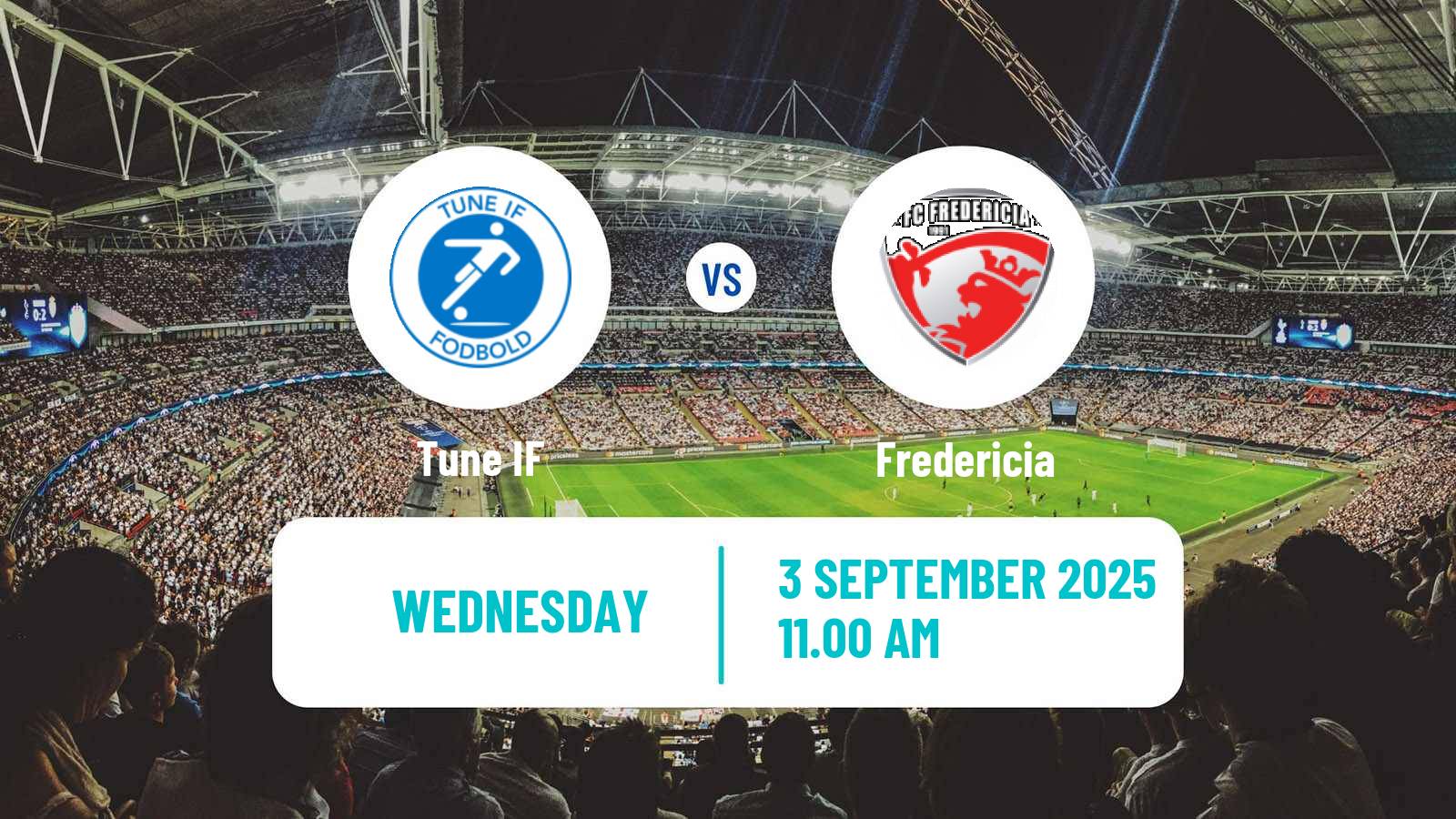 Soccer Danish Landspokal Cup Tune - Fredericia