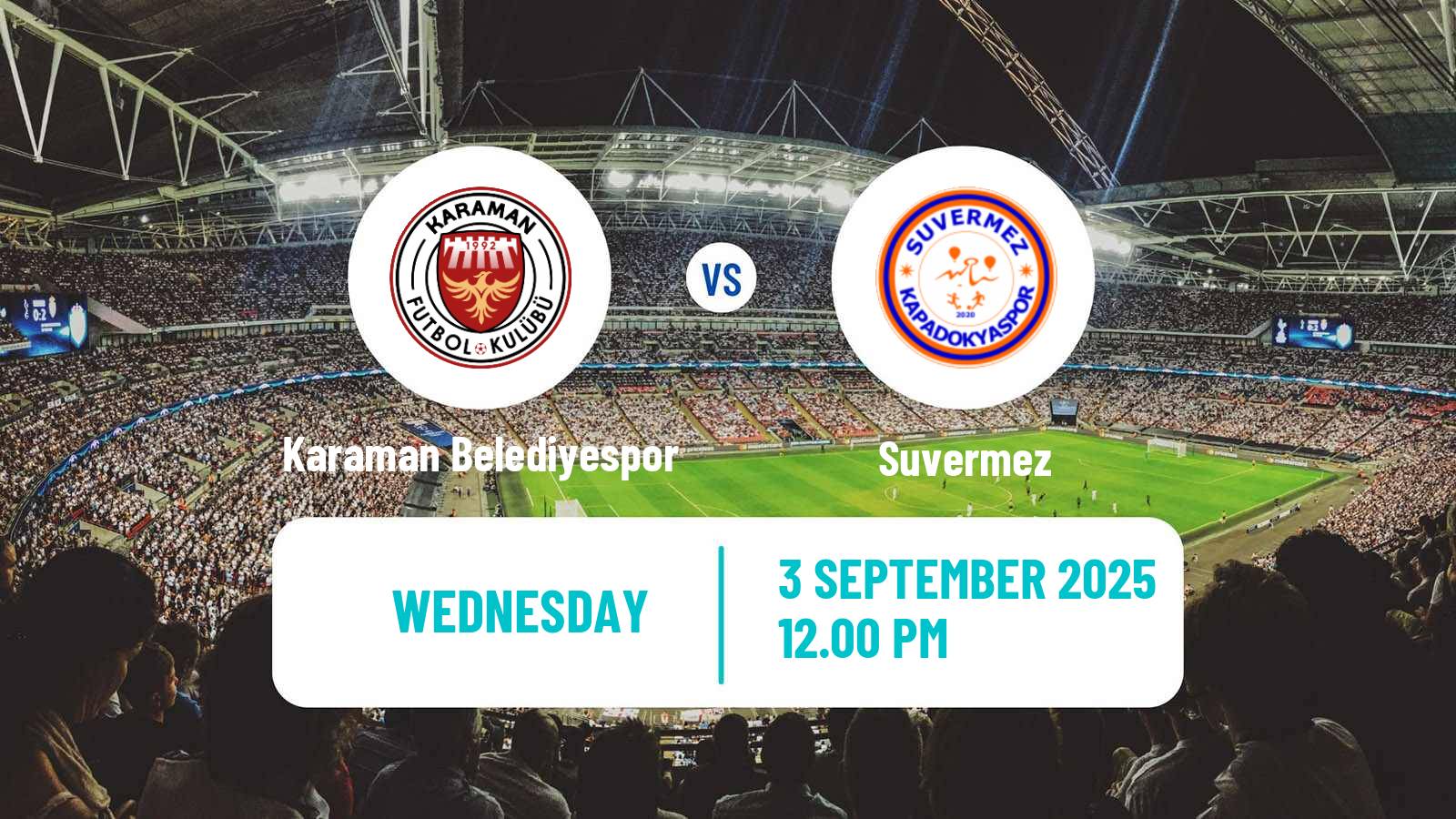 Soccer Turkish Cup Karaman Belediyespor - Suvermez