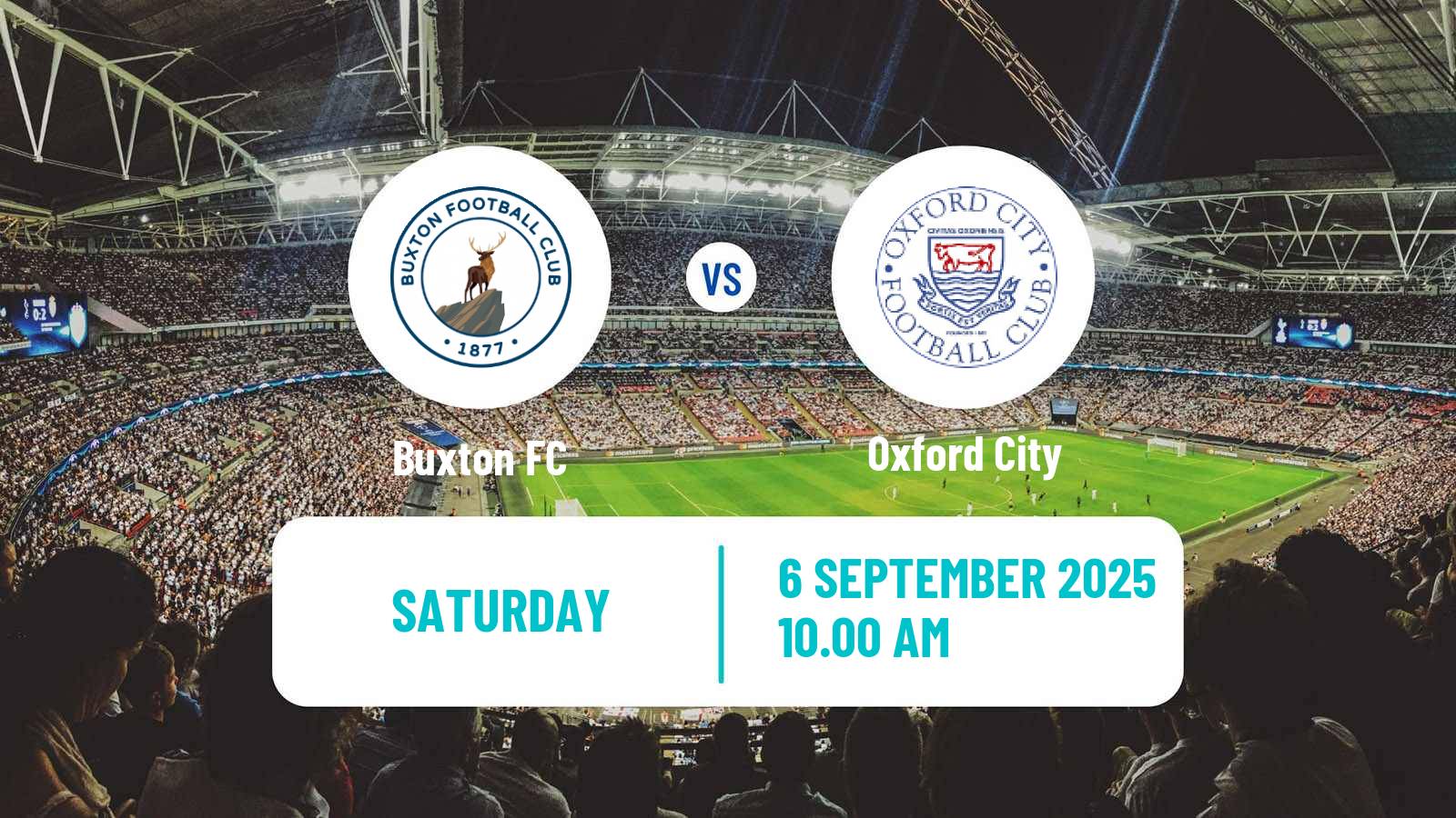 Soccer English National League North Buxton - Oxford City