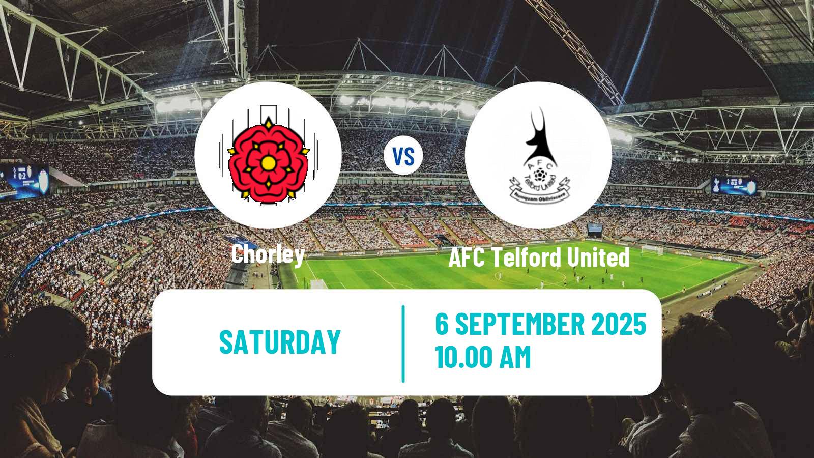Soccer English National League North Chorley - AFC Telford United