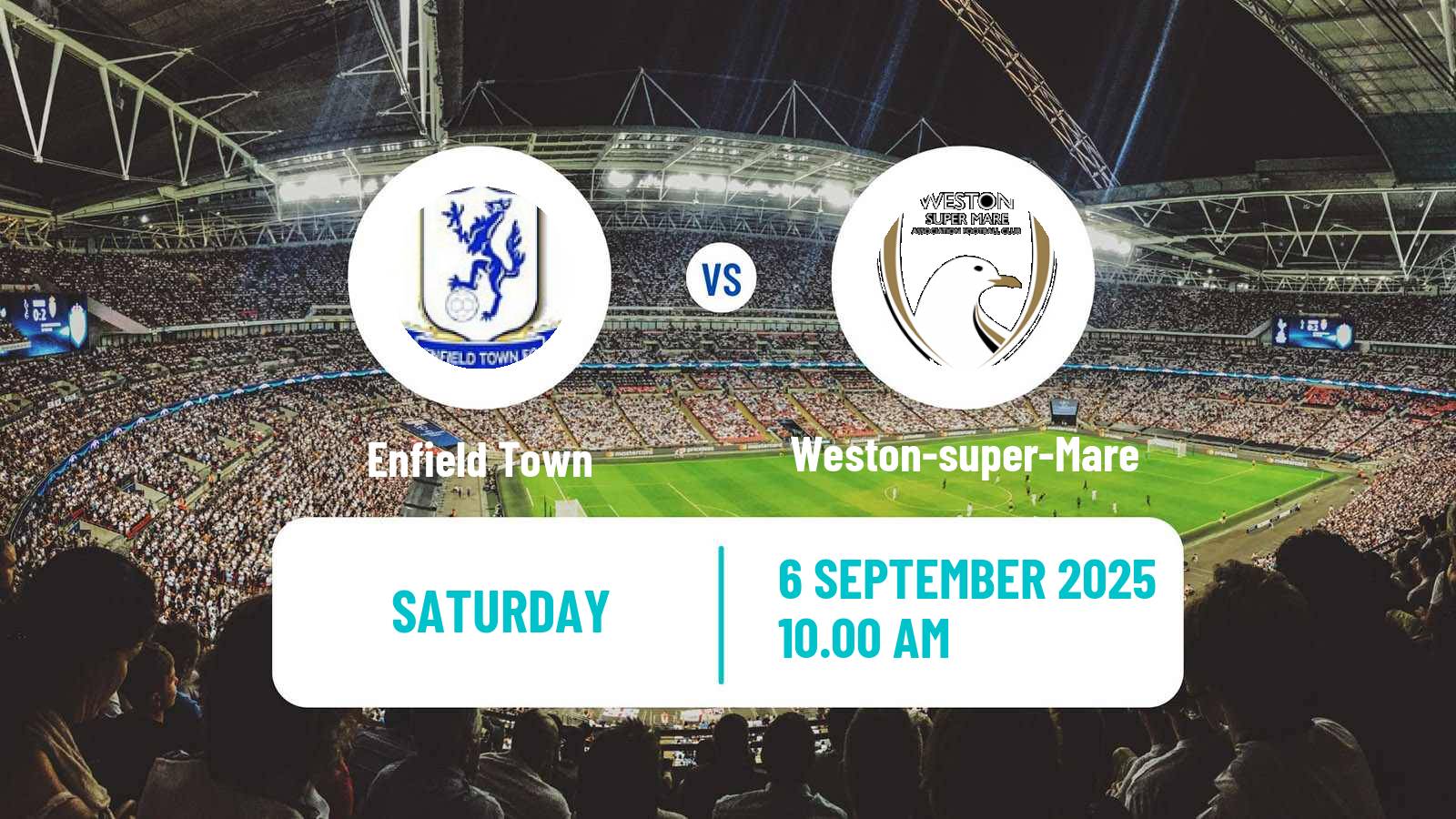 Soccer English National League South Enfield Town - Weston-super-Mare