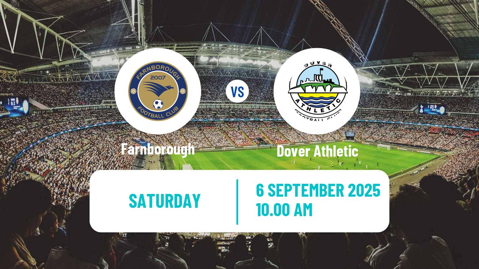 Soccer English National League South Farnborough - Dover Athletic