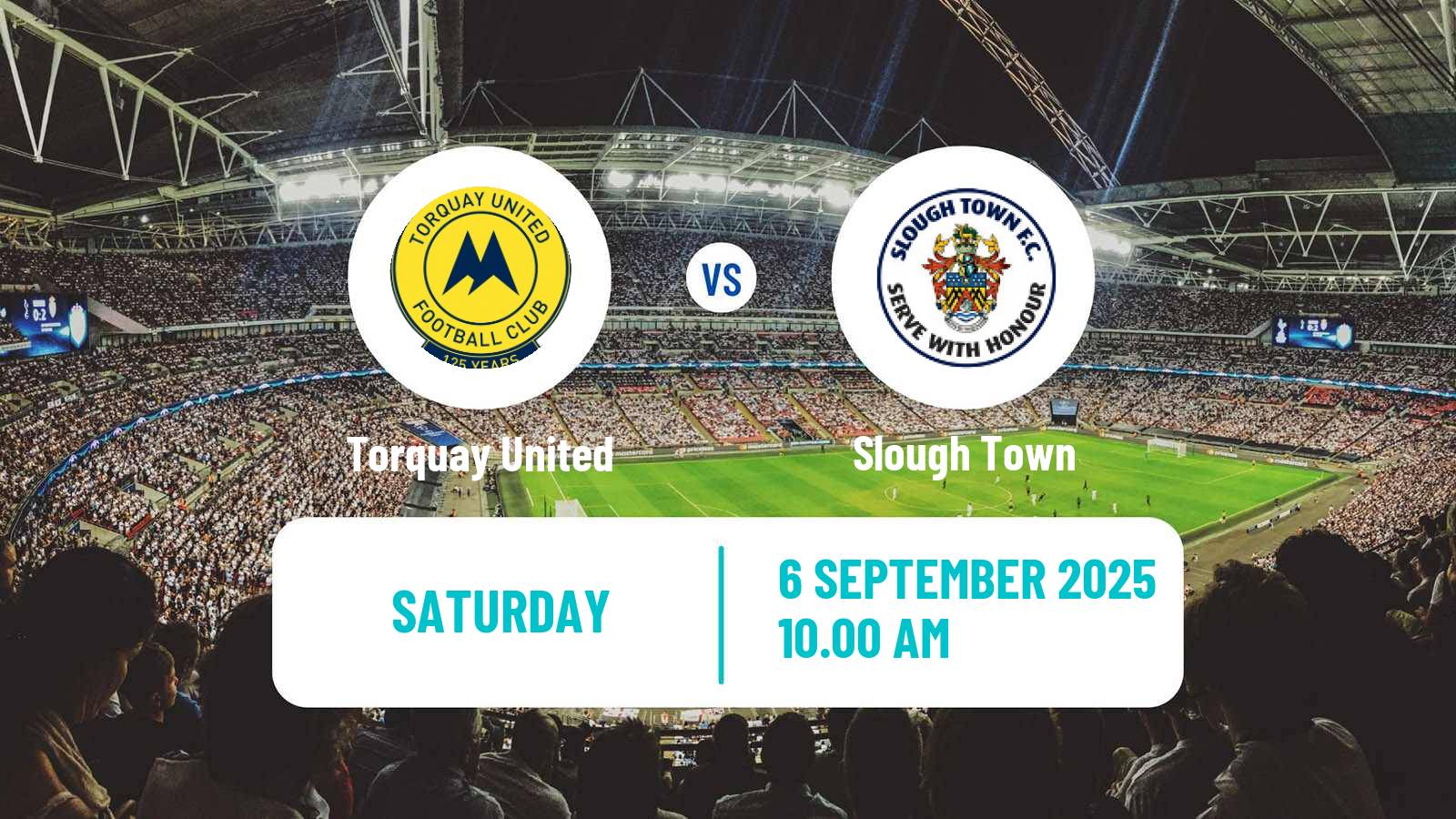 Soccer English National League South Torquay United - Slough Town