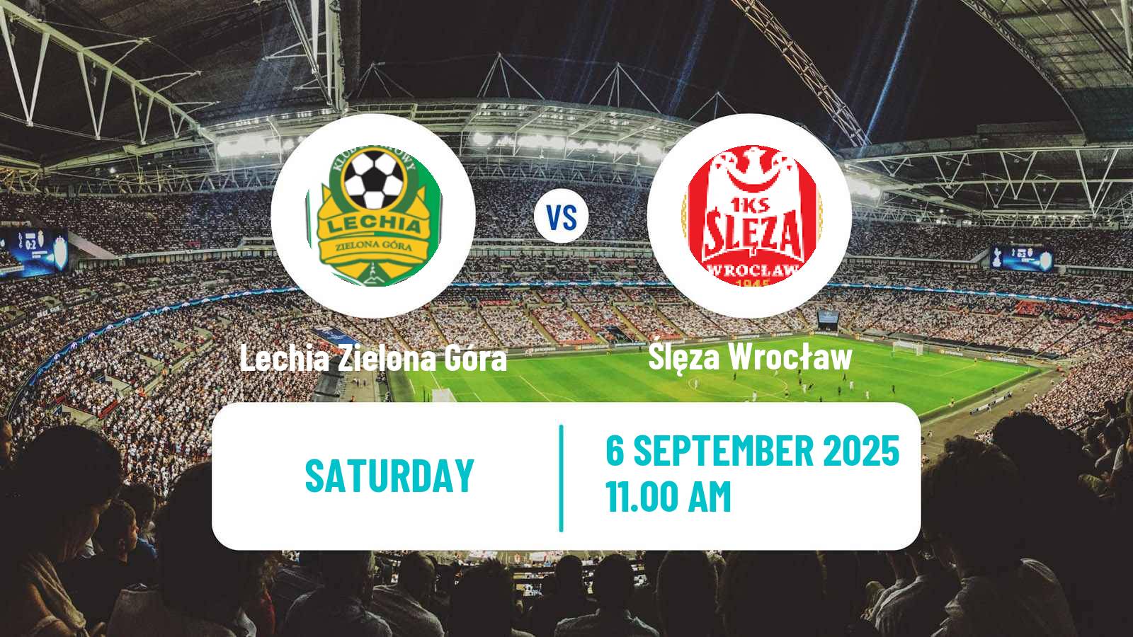 Soccer Polish Division 3 - Group III Lechia Zielona Góra - Ślęza Wrocław