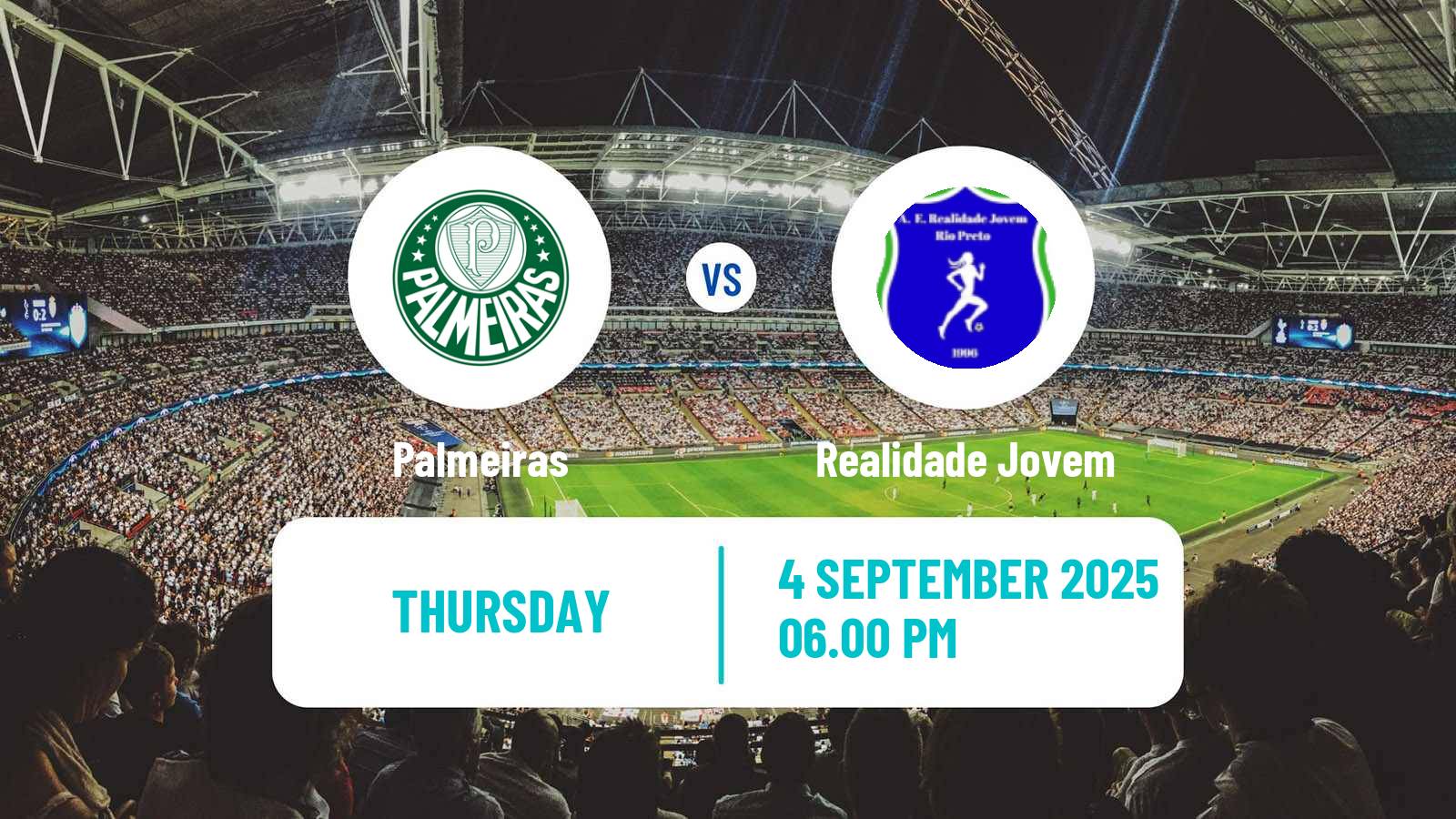 Soccer Brazilian Paulista Women Palmeiras - Realidade Jovem