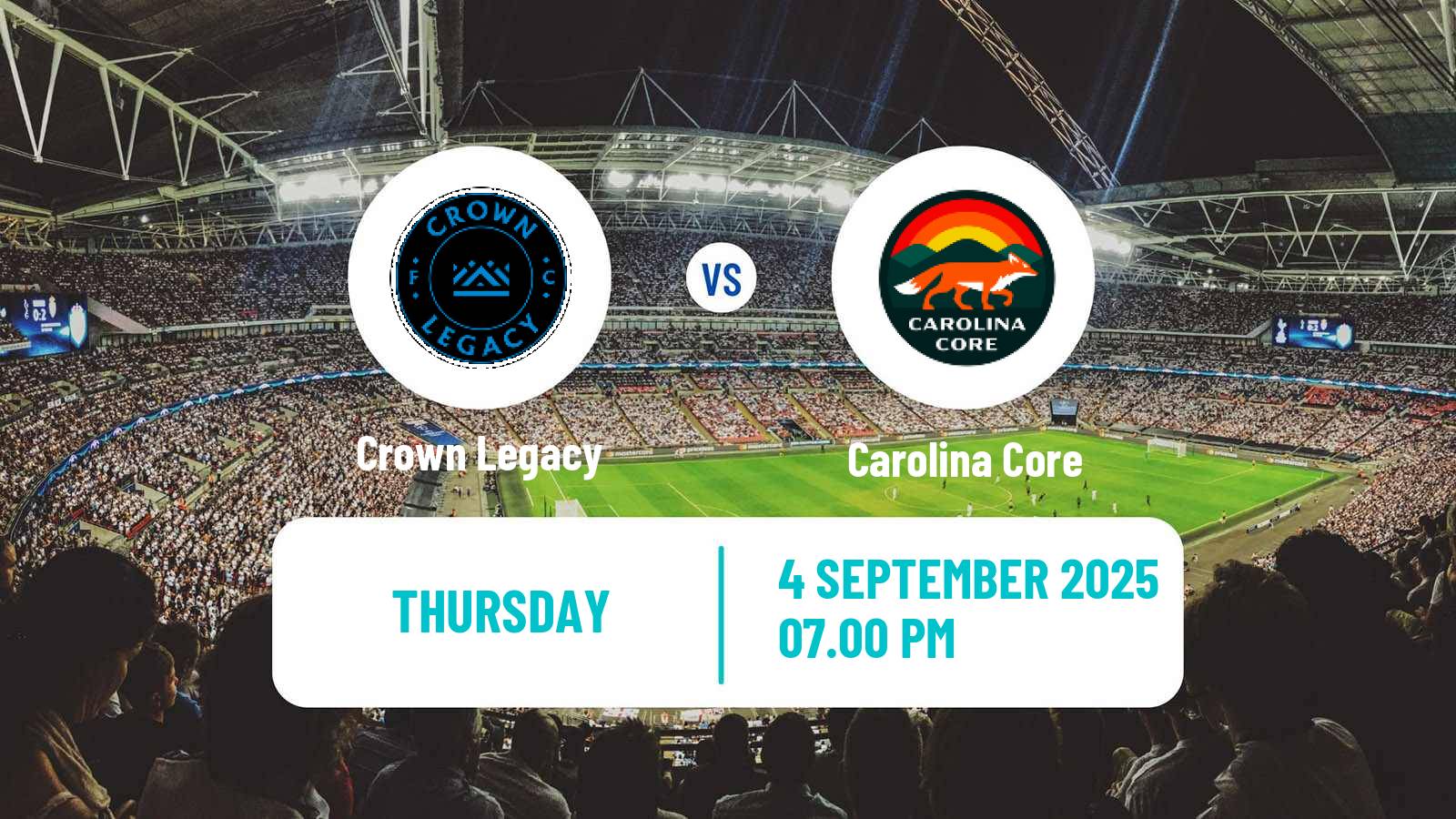 Soccer MLS Next Pro Crown Legacy - Carolina Core