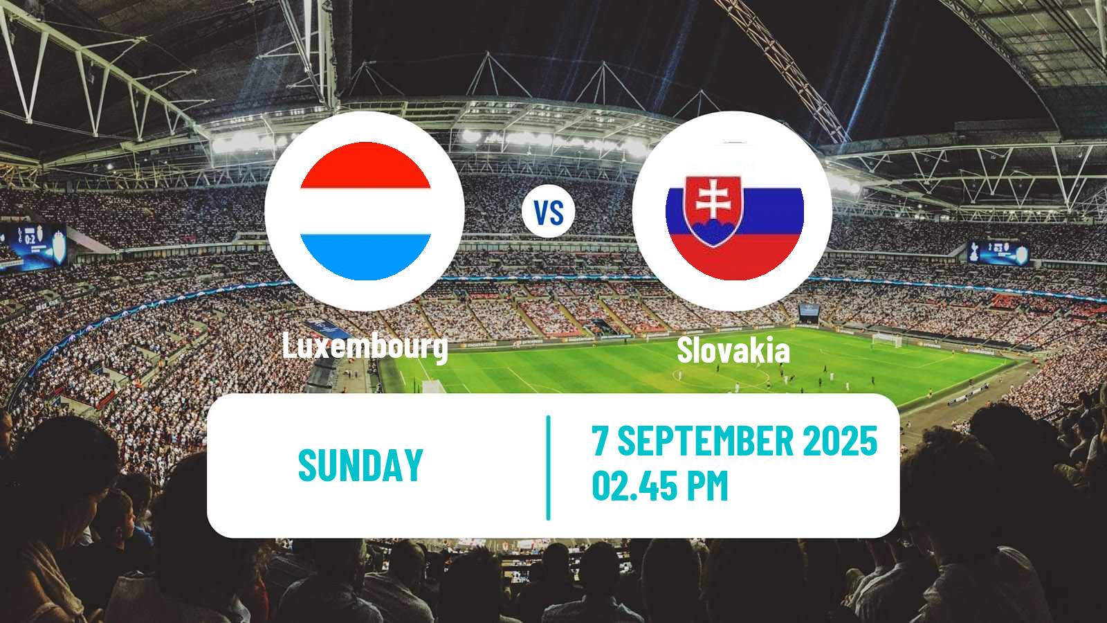 Soccer FIFA World Cup Luxembourg - Slovakia