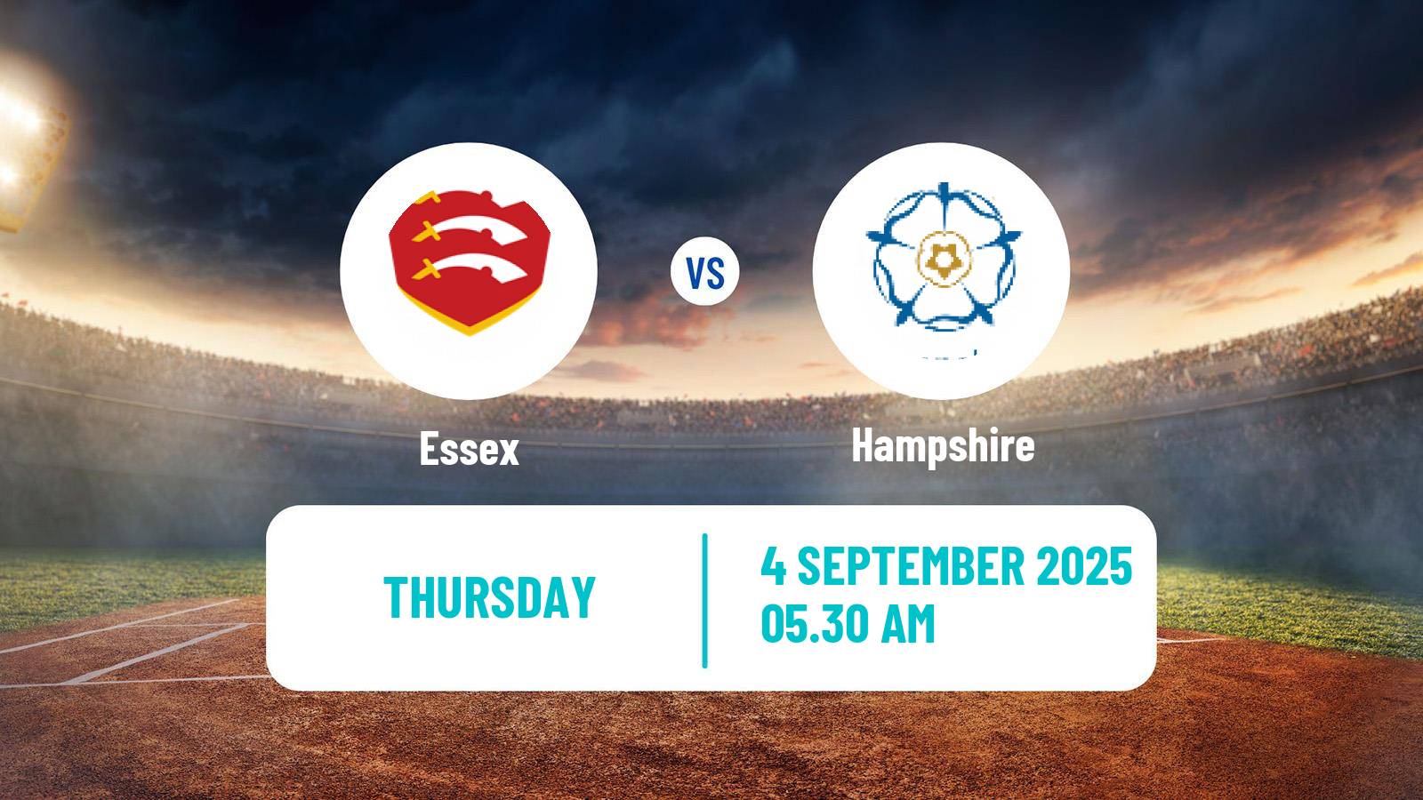 Cricket United Kingdom One Day Cup Women Essex - Hampshire