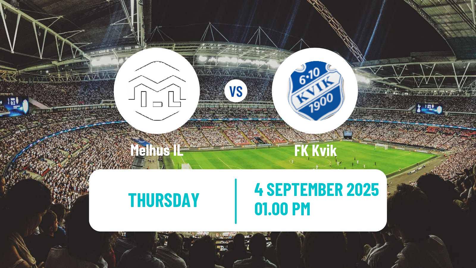 Soccer Norwegian Division 3 - Group 2 Melhus - Kvik
