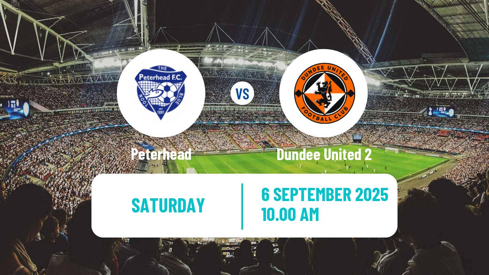Soccer Scottish Challenge Cup Peterhead - Dundee United 2