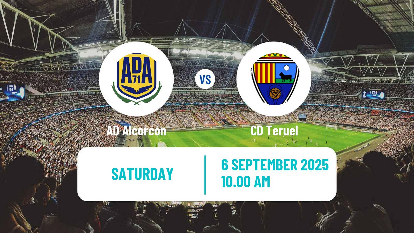 Soccer Spanish Primera RFEF Group 2 Alcorcón - Teruel