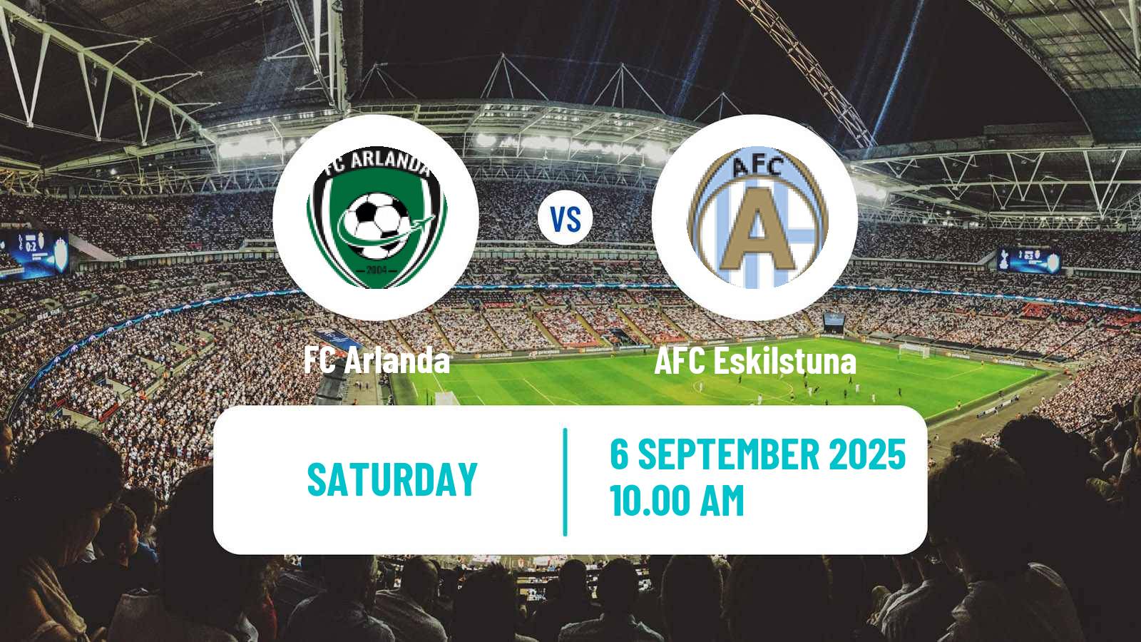 Soccer Swedish Division 1 Norra Arlanda - AFC Eskilstuna