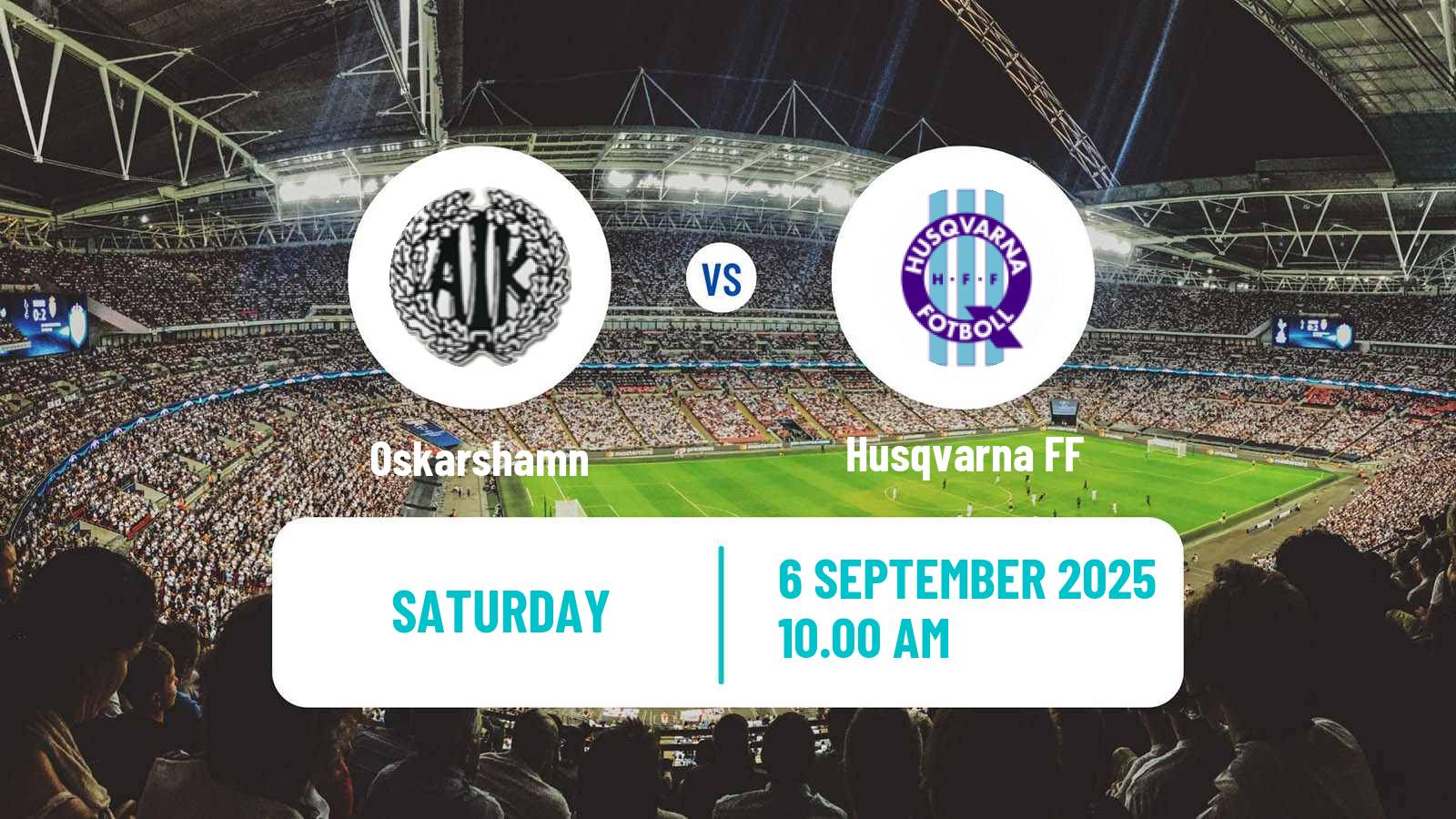 Soccer Swedish Division 1 Södra Oskarshamn - Husqvarna