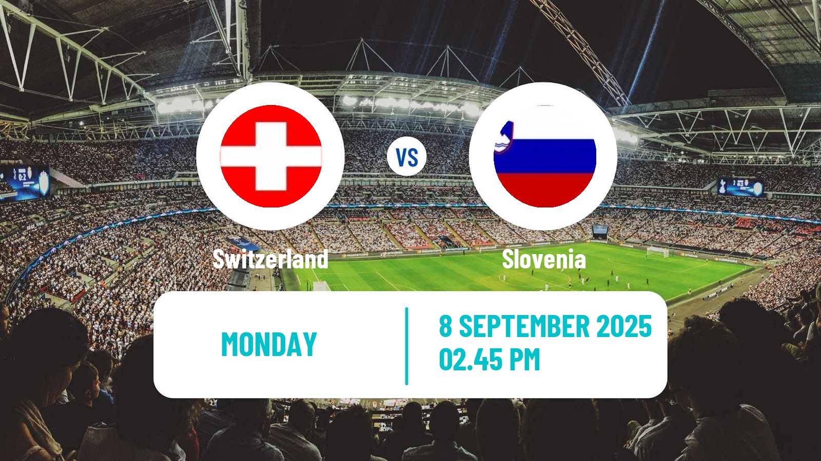 Soccer FIFA World Cup Switzerland - Slovenia