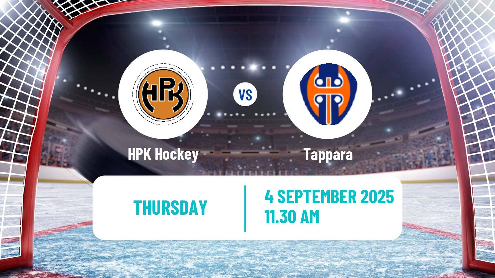 Hockey Club Friendly Ice Hockey HPK - Tappara