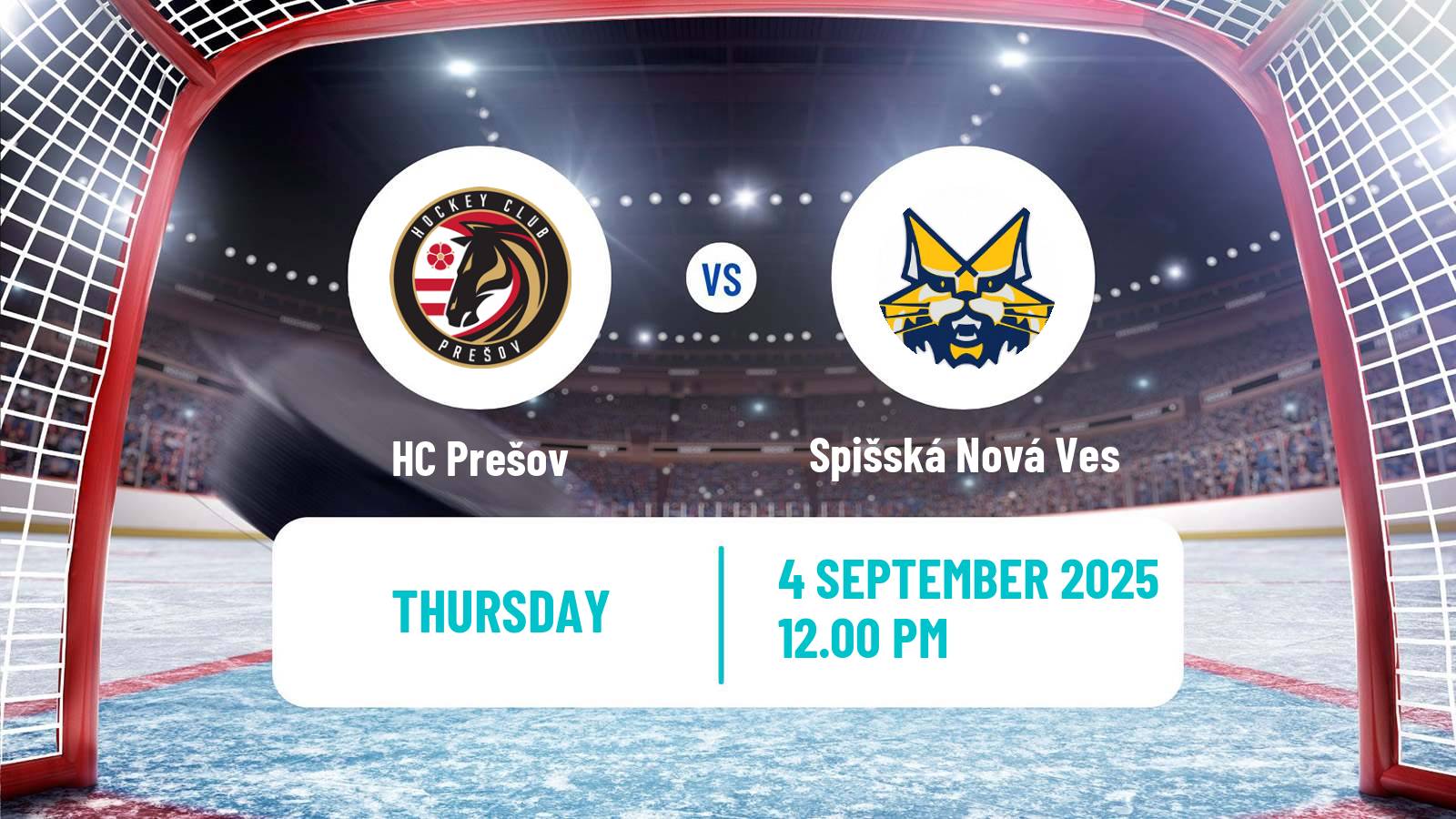 Hockey Club Friendly Ice Hockey Prešov - Spišská Nová Ves