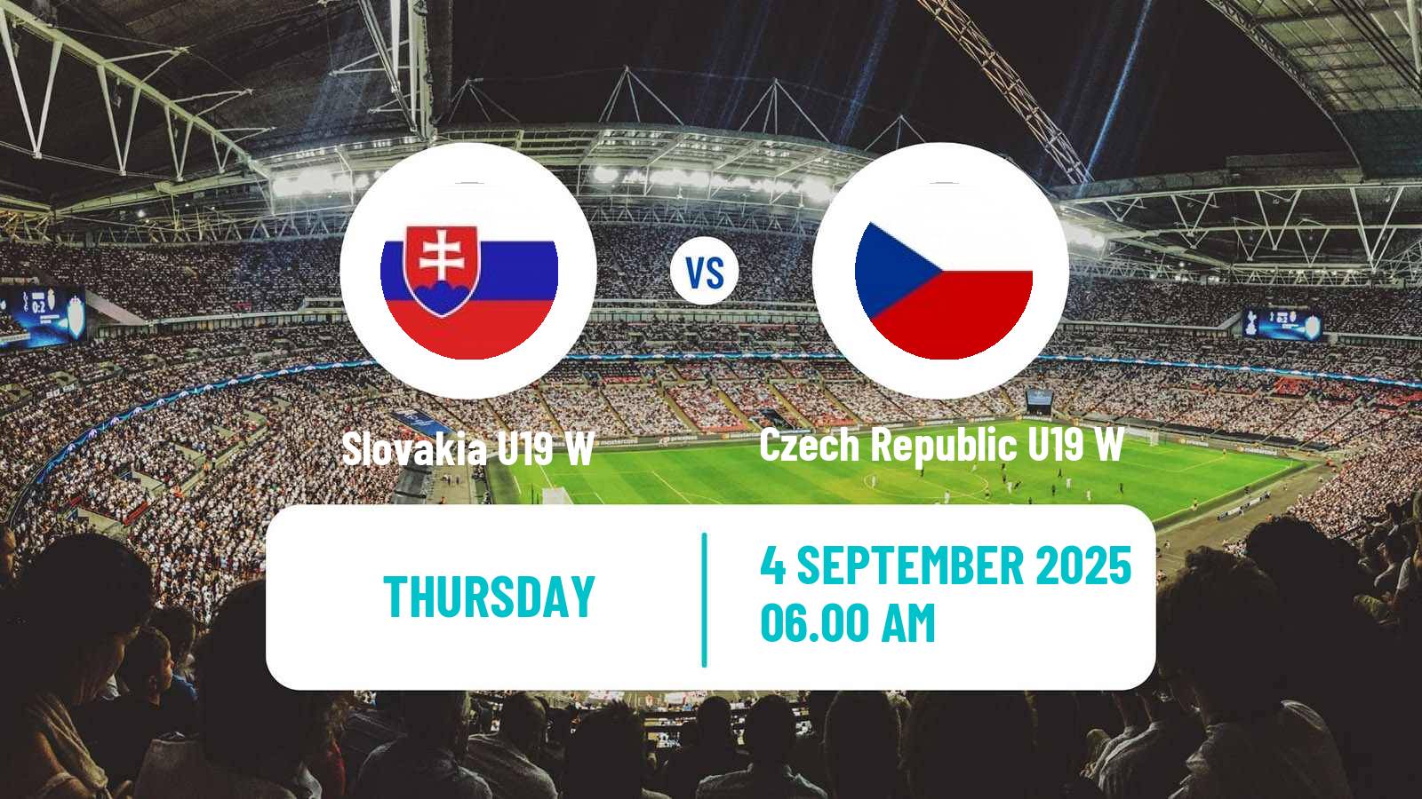 Soccer Friendly International Women Slovakia U19 W - Czech Republic U19 W