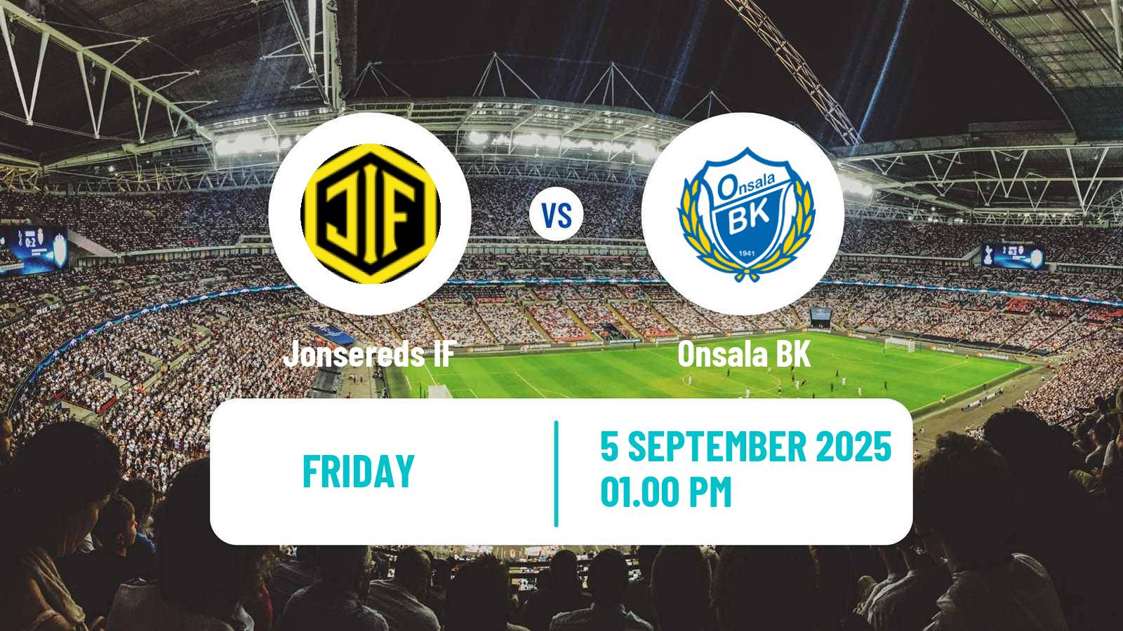 Soccer Swedish Division 2 - Västra Götaland Jonsereds - Onsala