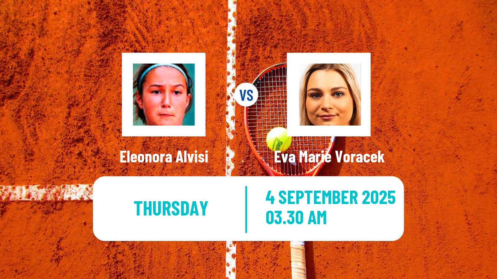 Tennis ITF W15 Fiano Romano Women Eleonora Alvisi - Eva Marie Voracek