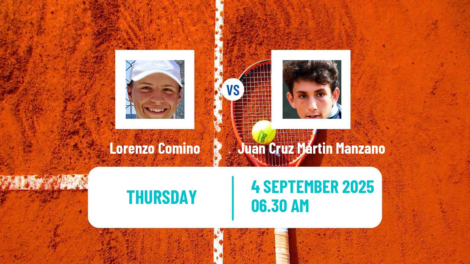 Tennis ITF M15 Bologna Men Lorenzo Comino - Juan Cruz Martin Manzano