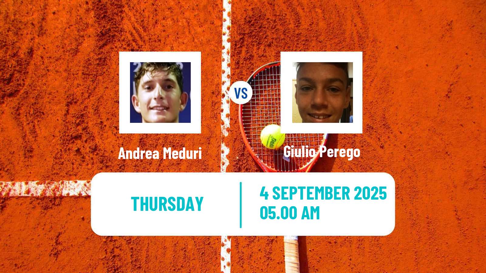 Tennis ITF M15 Bologna Men Andrea Meduri - Giulio Perego