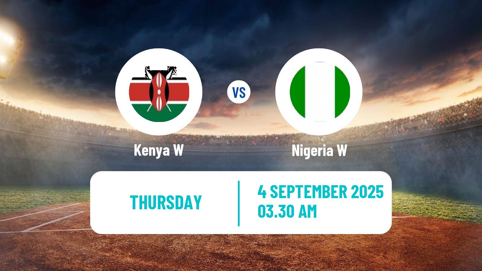 Cricket ICC World Twenty20 Women Kenya W - Nigeria W