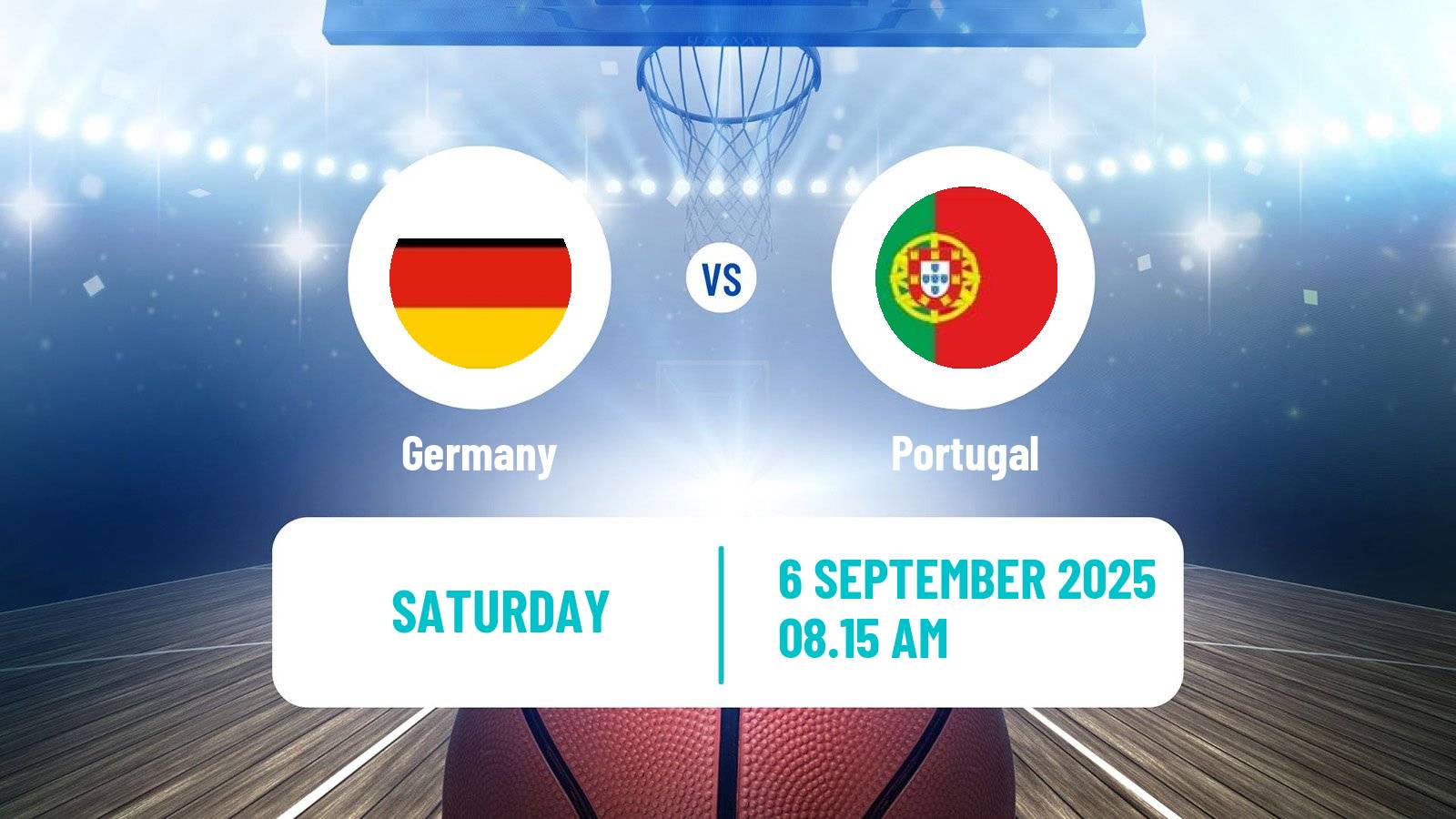 Basketball EuroBasket Germany - Portugal