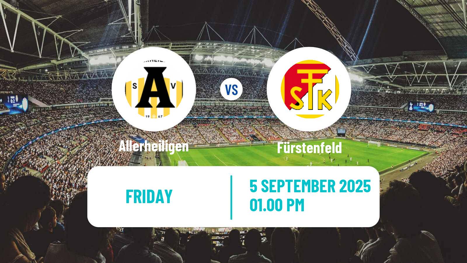Soccer Austrian Landesliga Steiermark Allerheiligen - Fürstenfeld