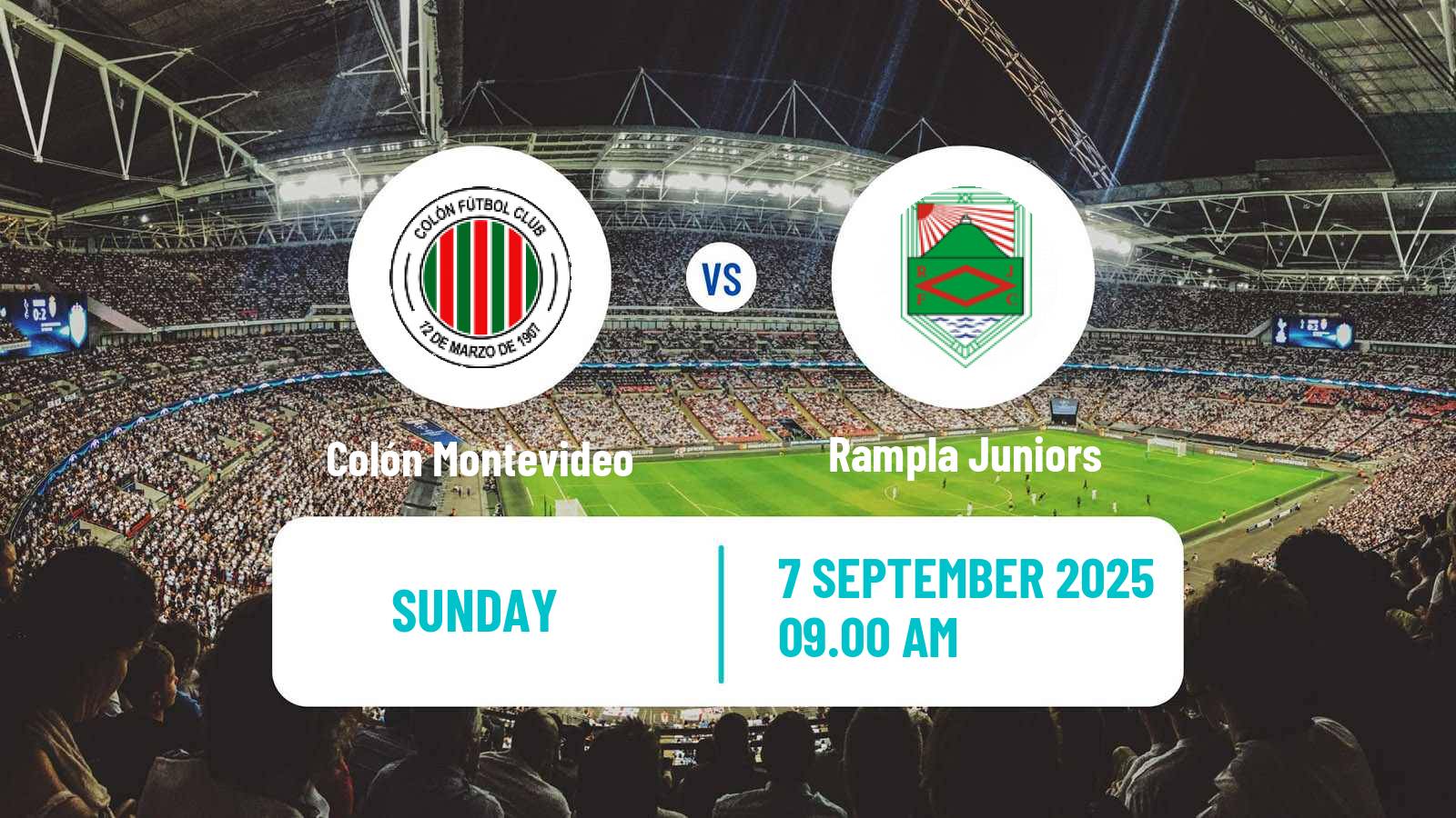 Soccer Uruguayan Segunda Division Colón Montevideo - Rampla Juniors
