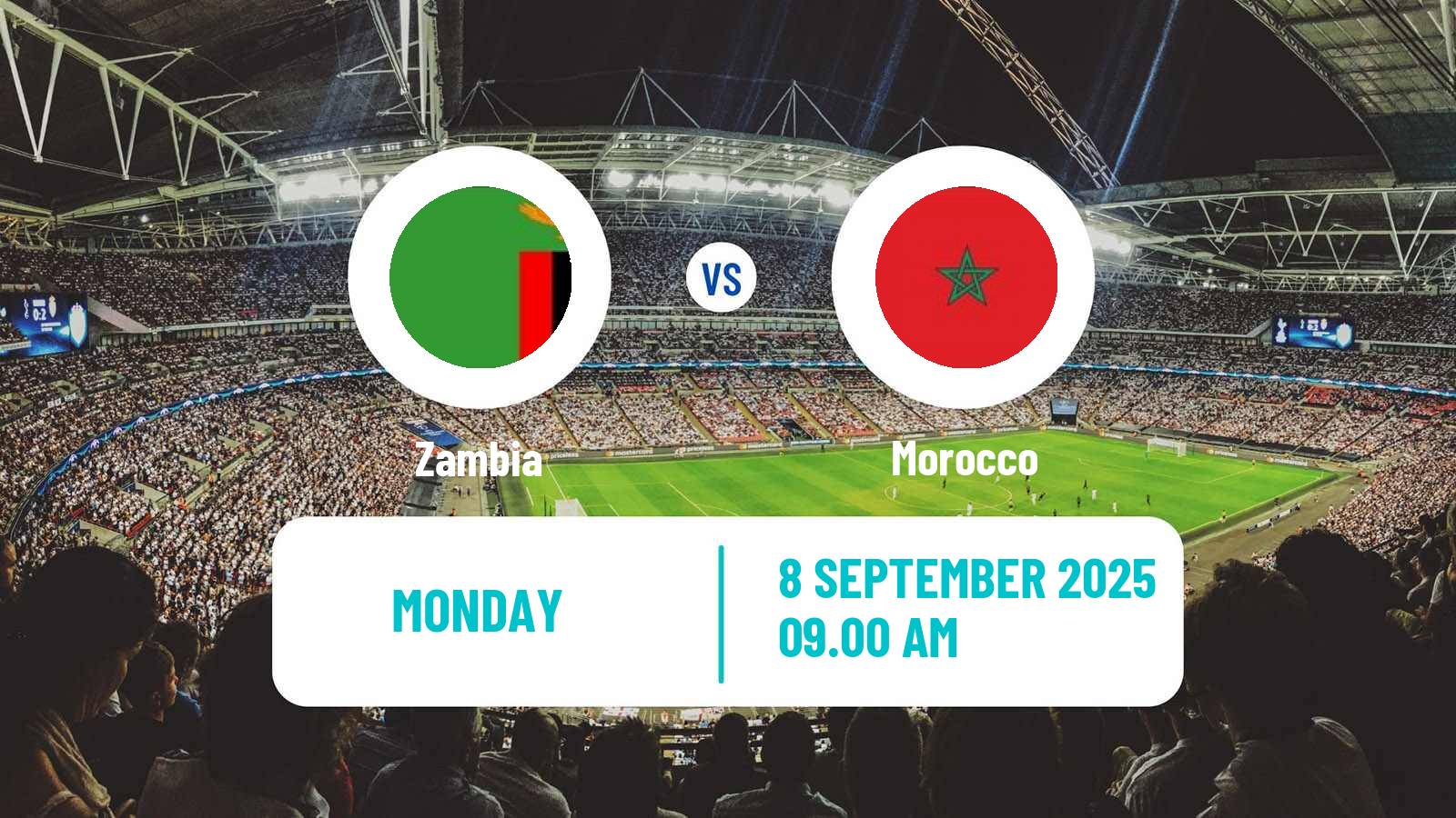 Soccer FIFA World Cup Zambia - Morocco