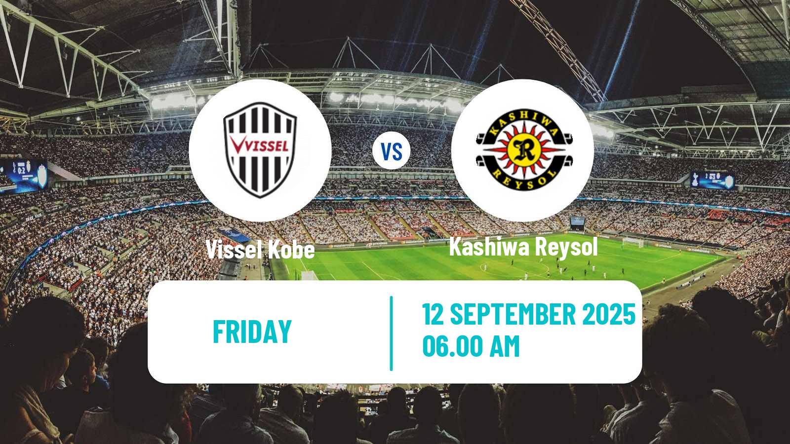 Soccer Japan J1 League Vissel Kobe - Kashiwa Reysol