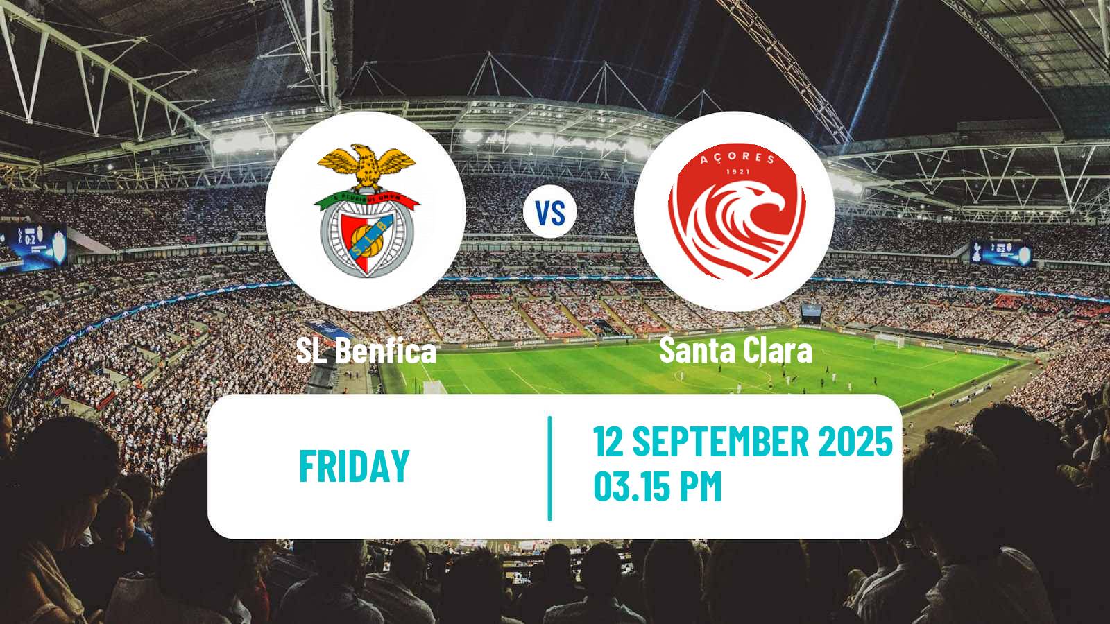 Soccer Liga Portugal Benfica - Santa Clara