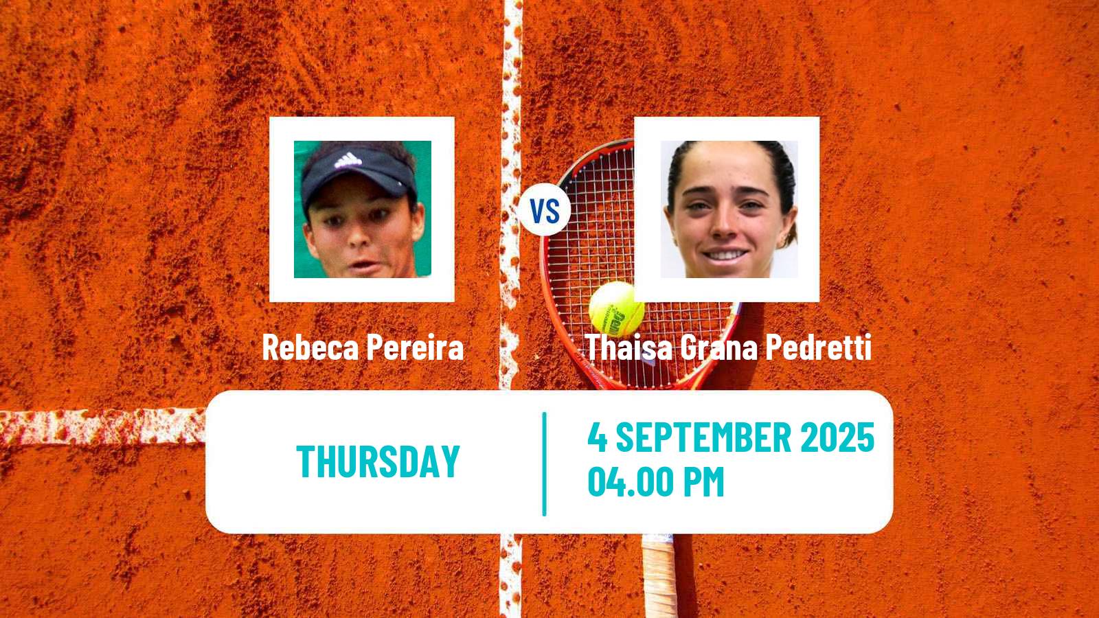 Tennis ITF W35 Cuiaba Women Rebeca Pereira - Thaisa Grana Pedretti