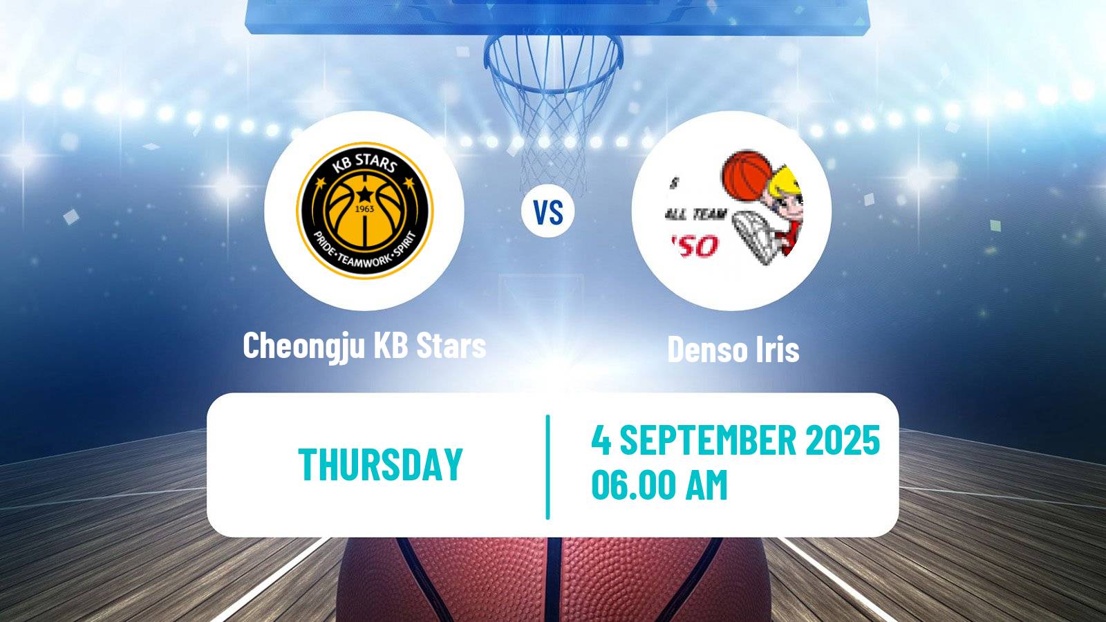 Basketball Club Friendly Basketball Women Cheongju KB Stars - Denso Iris