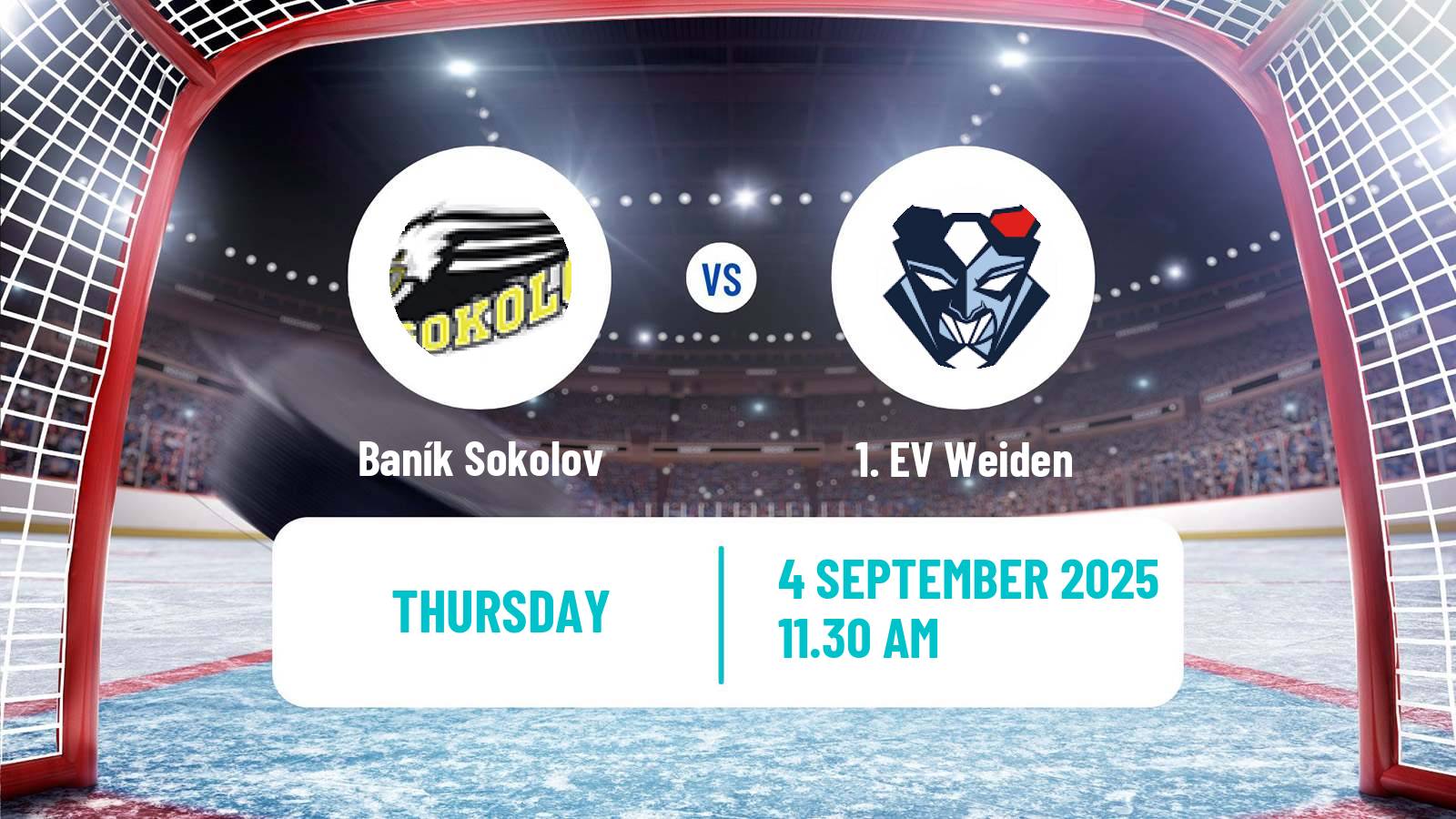 Hockey Club Friendly Ice Hockey Baník Sokolov - Weiden