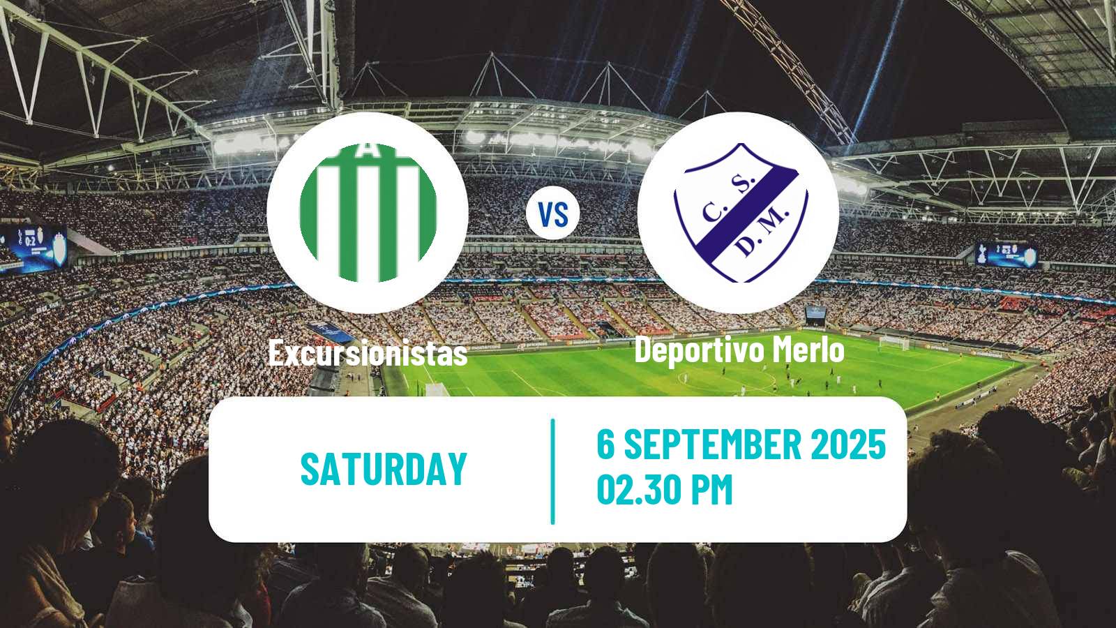 Soccer Argentinian Primera B Excursionistas - Deportivo Merlo
