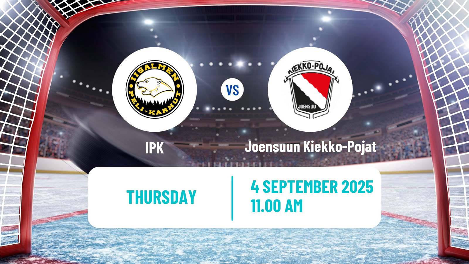 Hockey Club Friendly Ice Hockey IPK - Joensuun Kiekko-Pojat