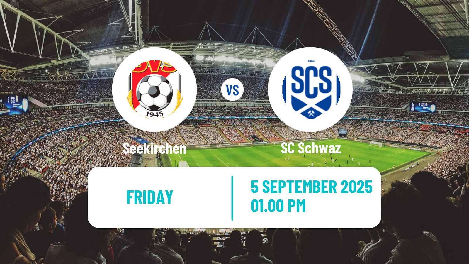 Soccer Austrian Regionalliga West Seekirchen - Schwaz
