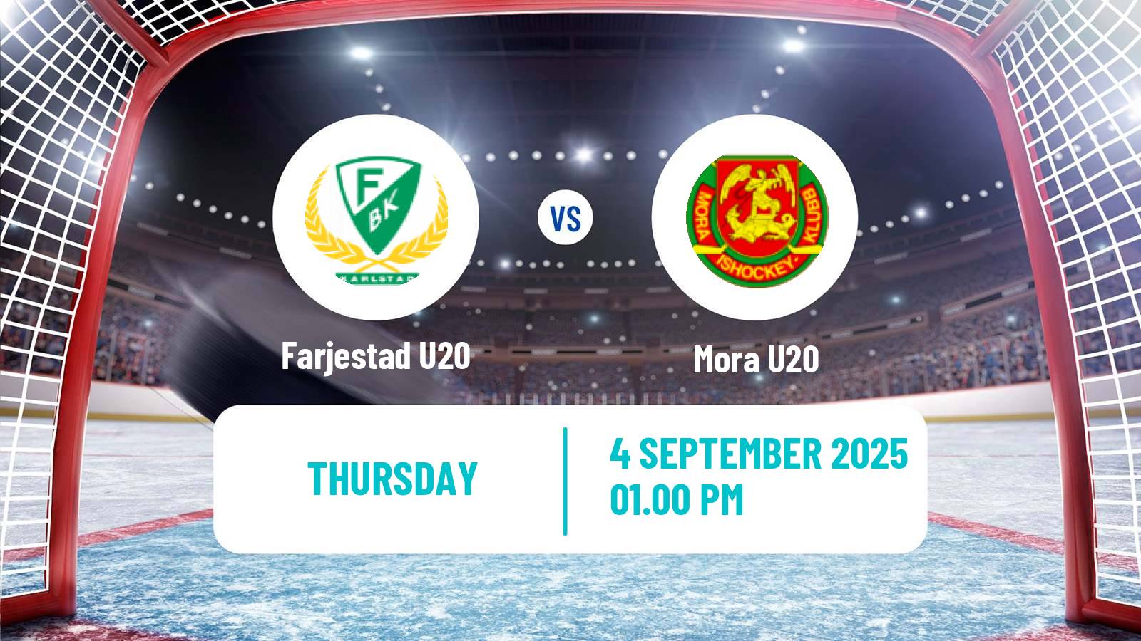 Hockey Club Friendly Ice Hockey Farjestad U20 - Mora U20