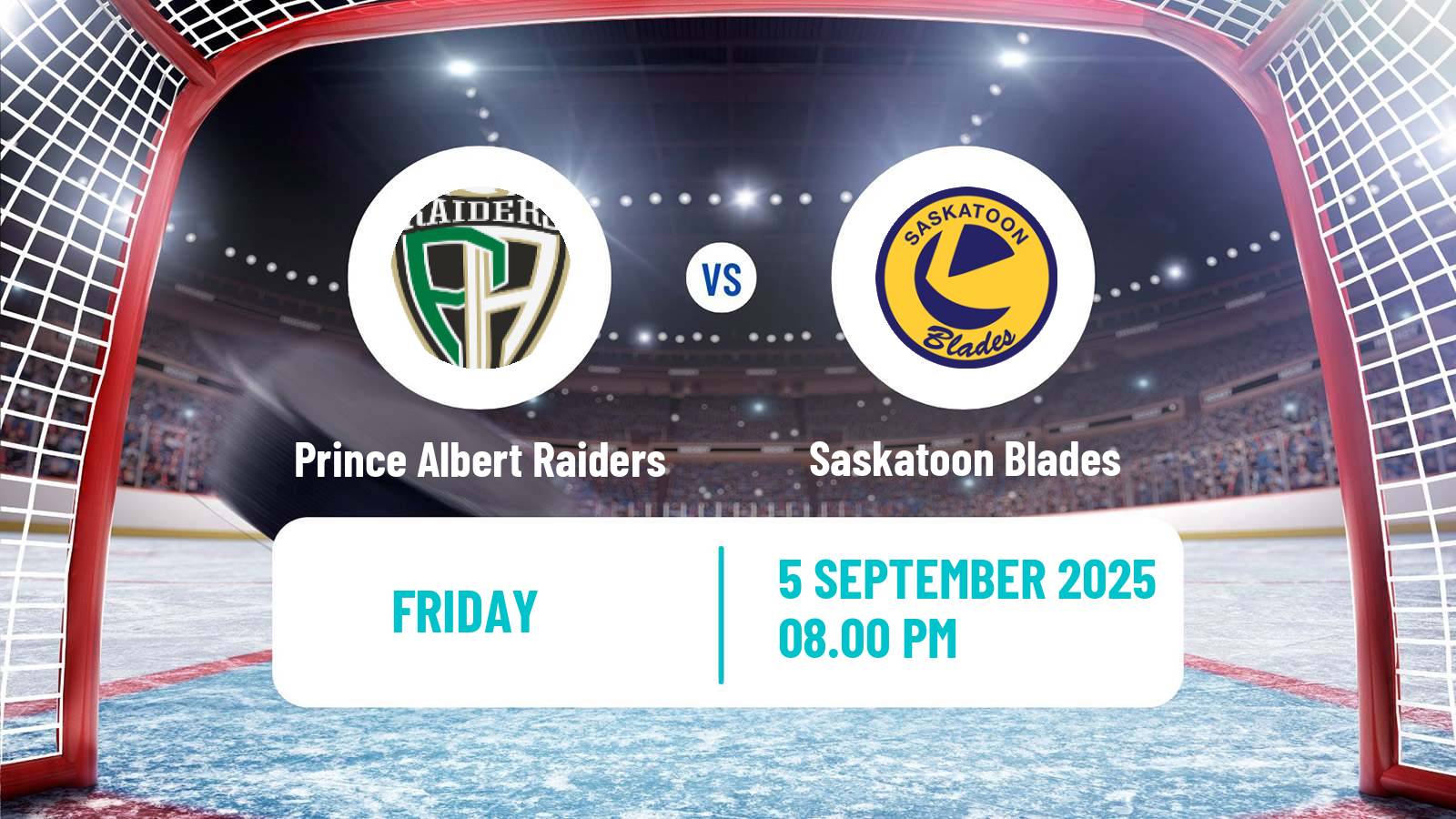 Hockey WHL Prince Albert Raiders - Saskatoon Blades