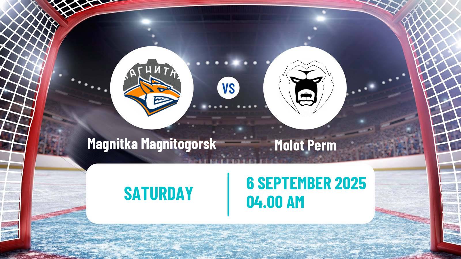 Hockey VHL Magnitka Magnitogorsk - Molot Perm