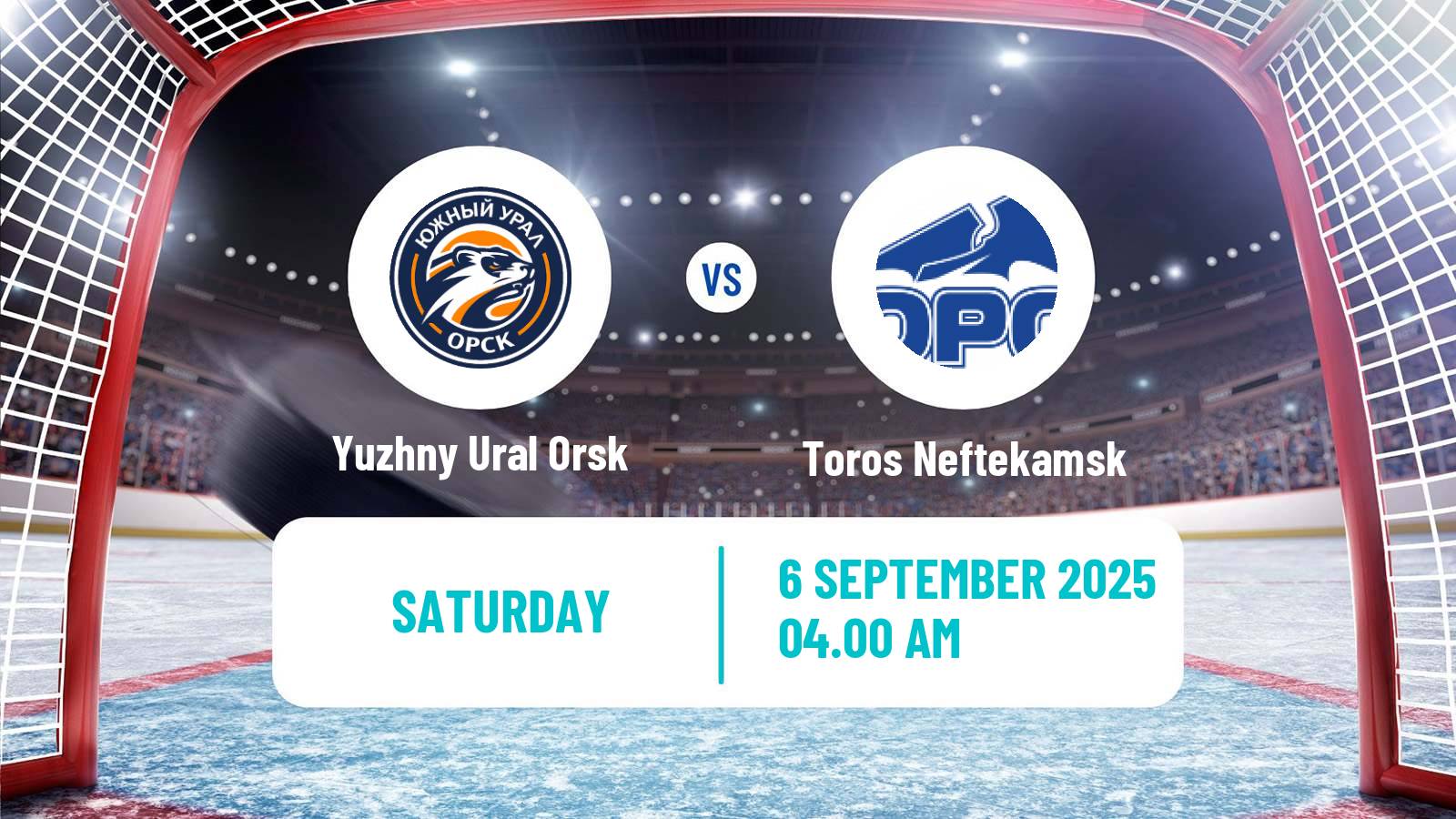 Hockey VHL Yuzhny Ural Orsk - Toros Neftekamsk