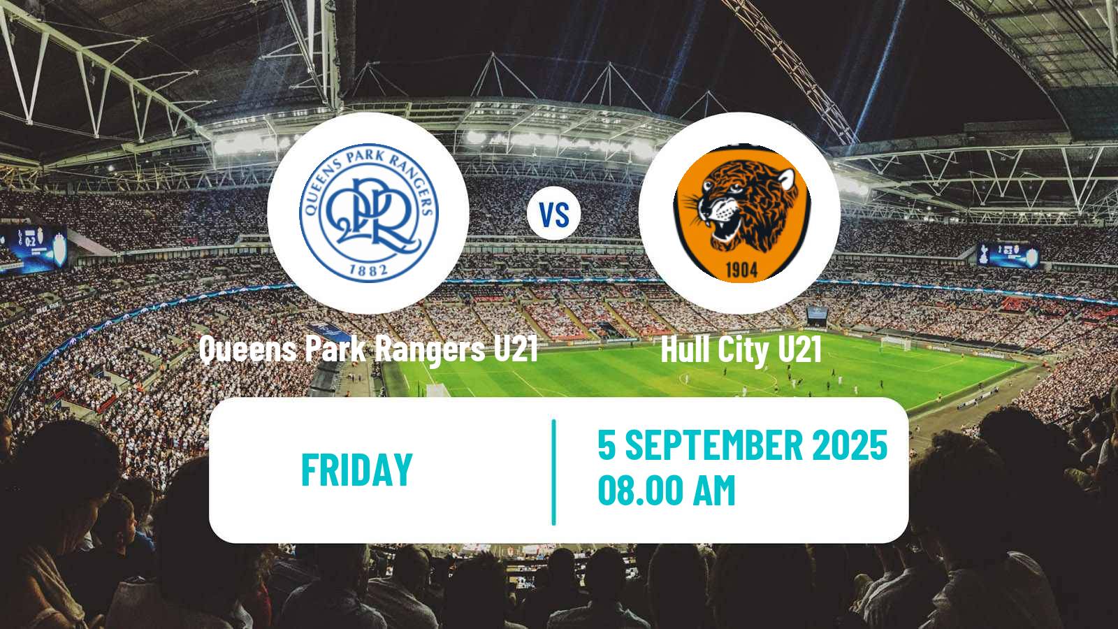 Soccer English Professional Development League Queens Park Rangers U21 - Hull City U21